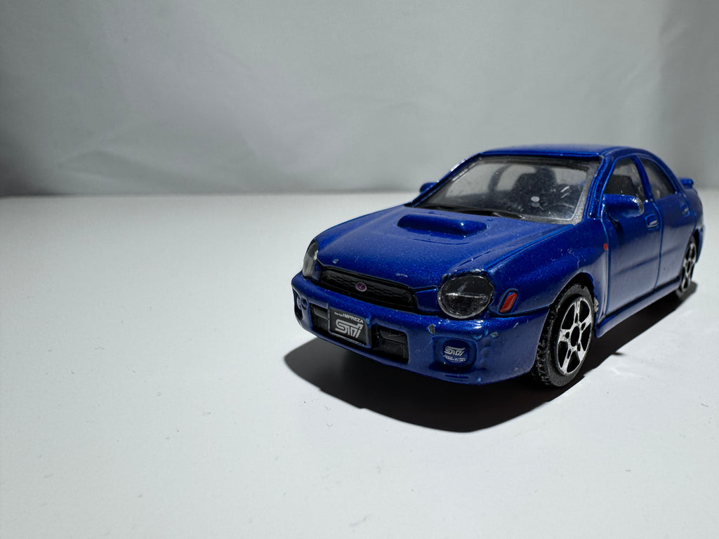1:43 Maisto Subaru Impreze WRX STI Blau #316