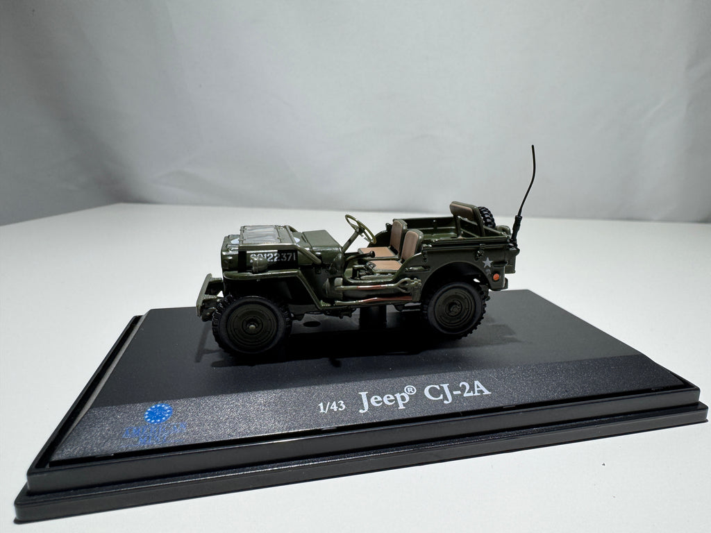 1:43 American Mint Willys Jeep CJ-2A  Militär OVP #320