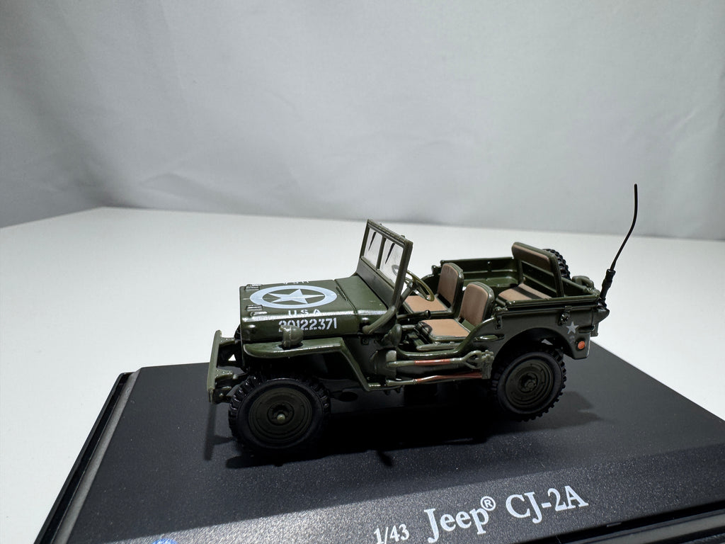 1:43 American Mint Willys Jeep CJ-2A  Militär OVP #320