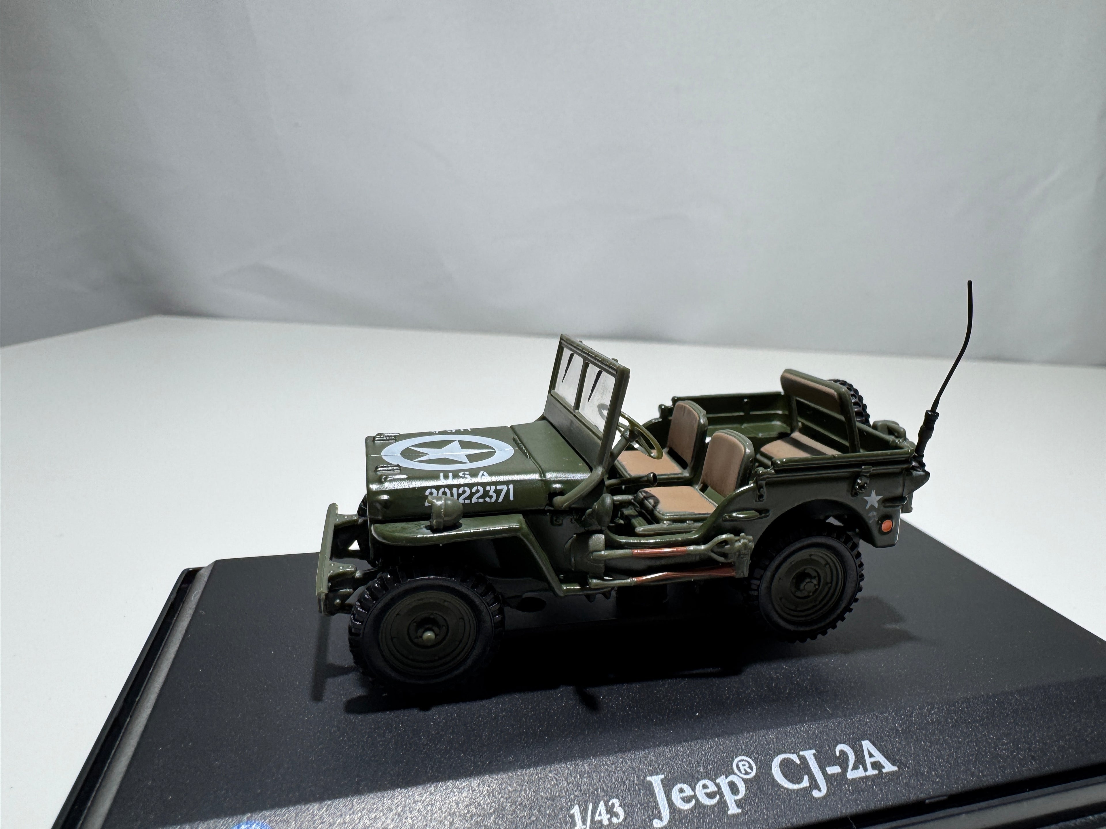 1:43 American Mint Willys Jeep CJ-2A  Militär OVP #320