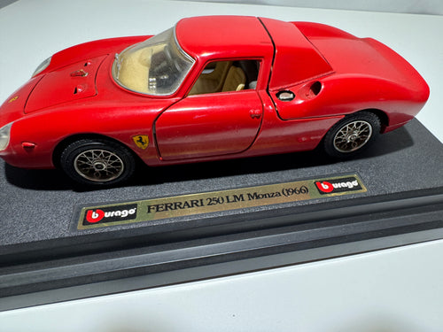 1:24 Bburago Ferrari 250 LM Monza 1966 Rot #321