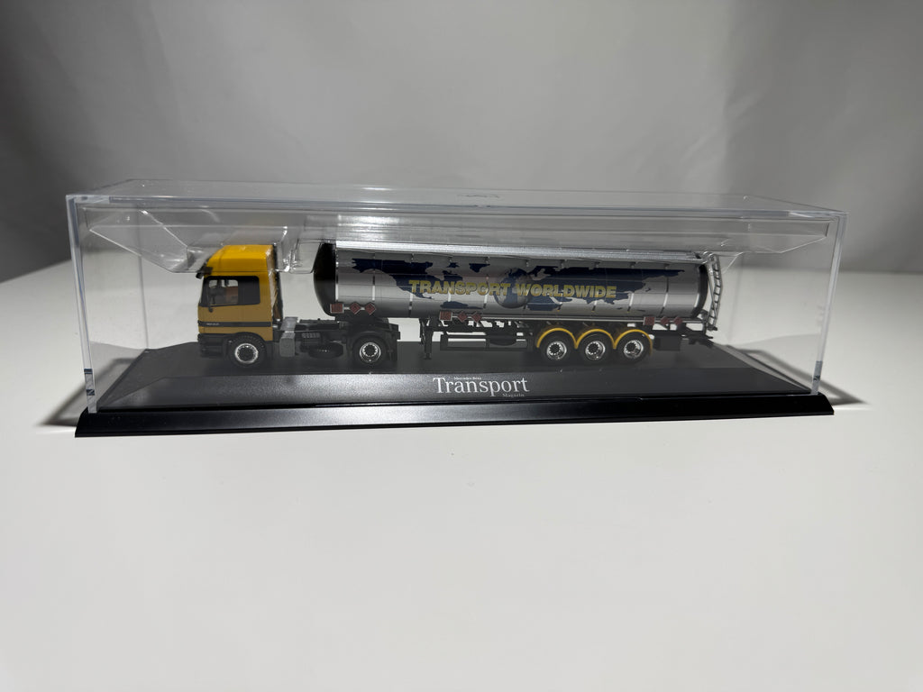 1:87 Mercedes-Benz Actros  1843 LKW Händlermodelle Transport Magazin Limited Edition 750 Stk OVP #342