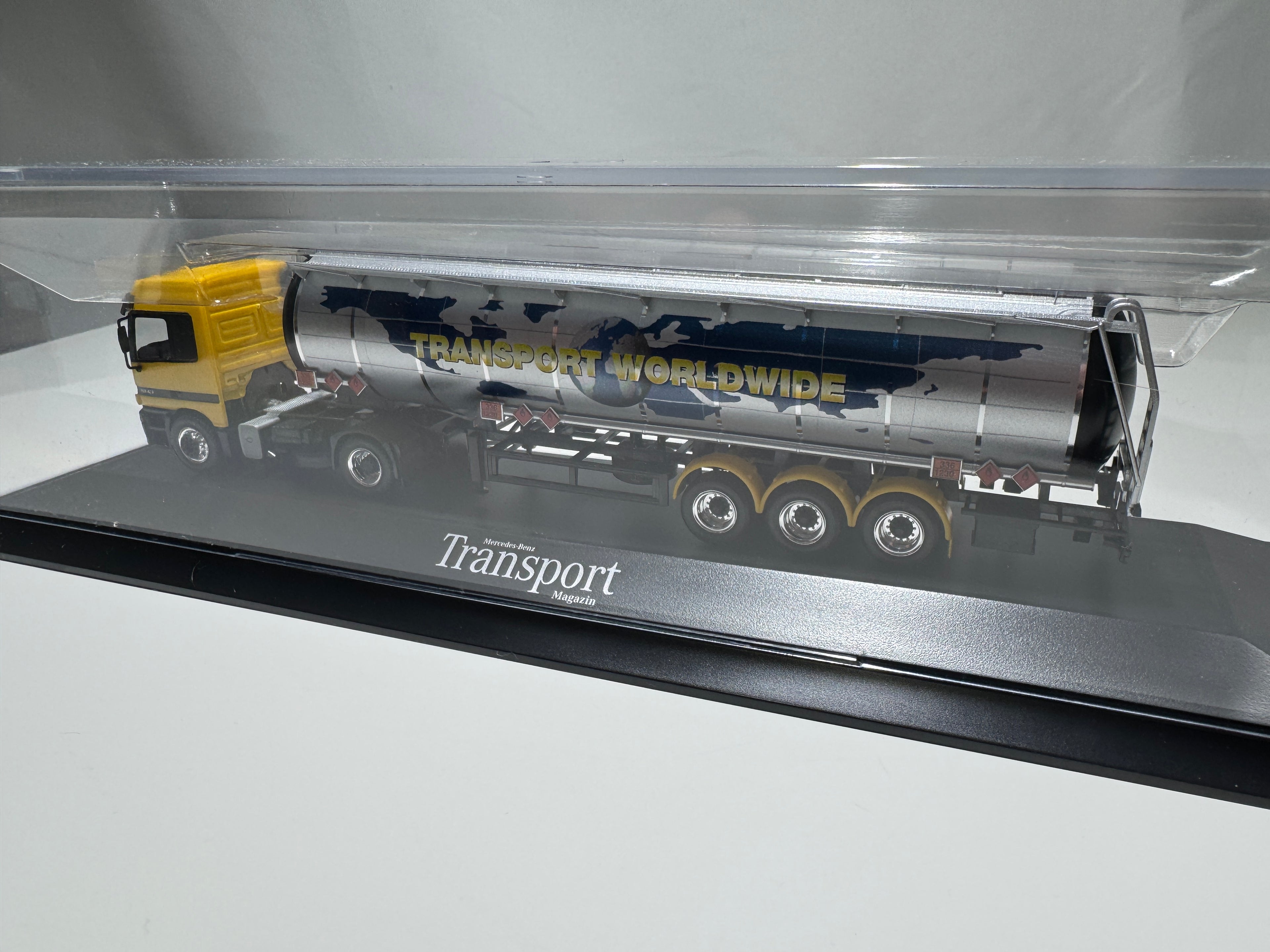 1:87 Mercedes-Benz Actros  1843 LKW Händlermodelle Transport Magazin Limited Edition 750 Stk OVP #342