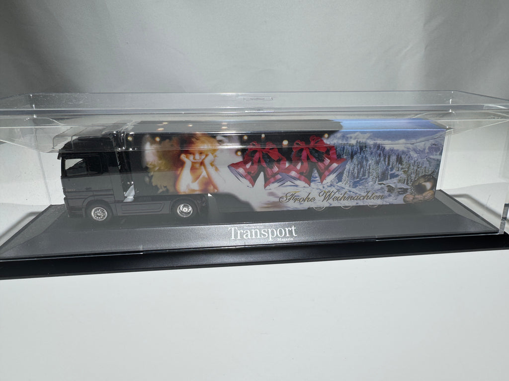 1:87 Mercedes-Benz Actros 1857 LKW Händlermodelle Transport Magazin Limited Edition 500 Stk OVP #343