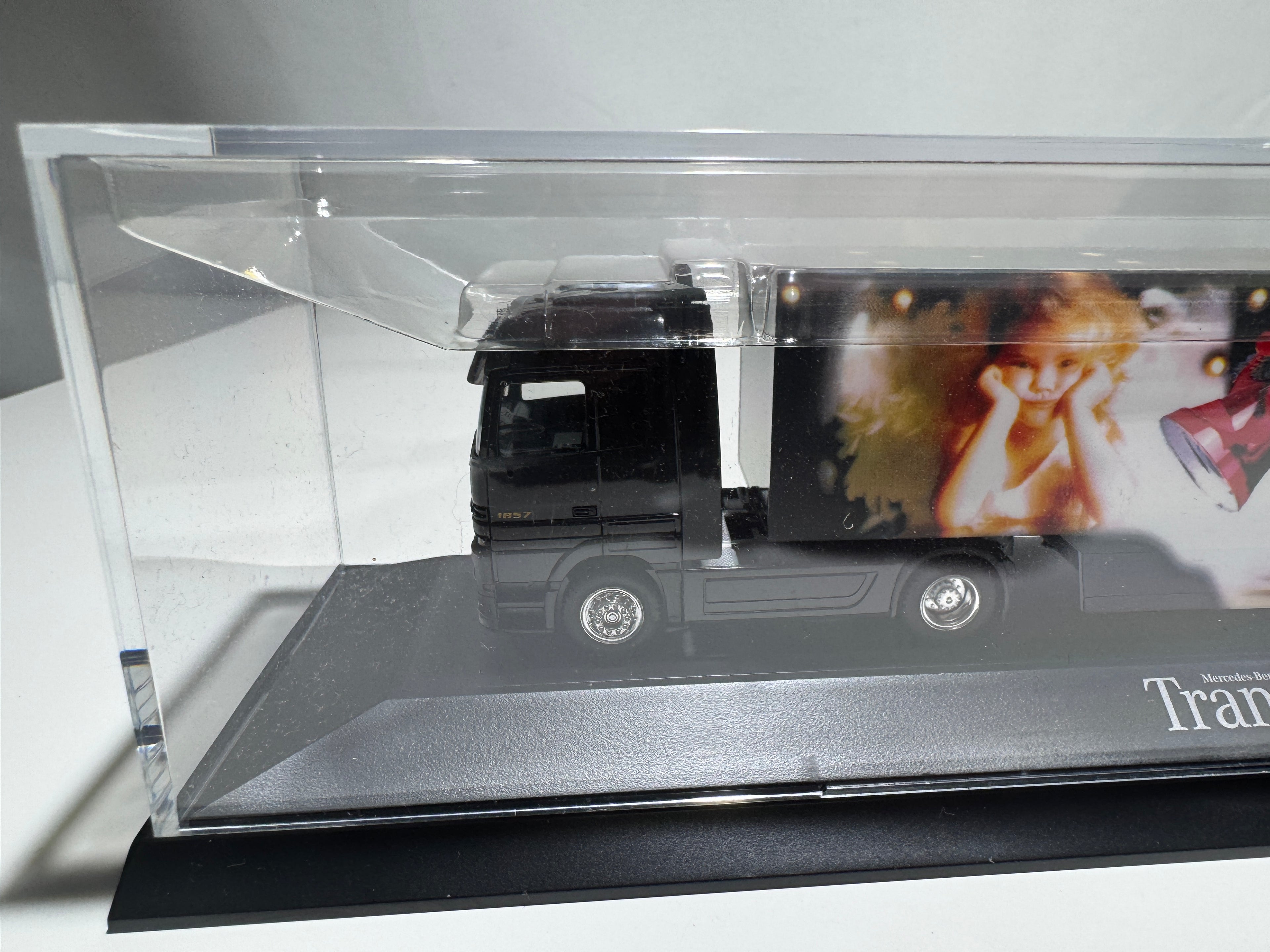 1:87 Mercedes-Benz Actros 1857 LKW Händlermodelle Transport Magazin Limited Edition 500 Stk OVP #343