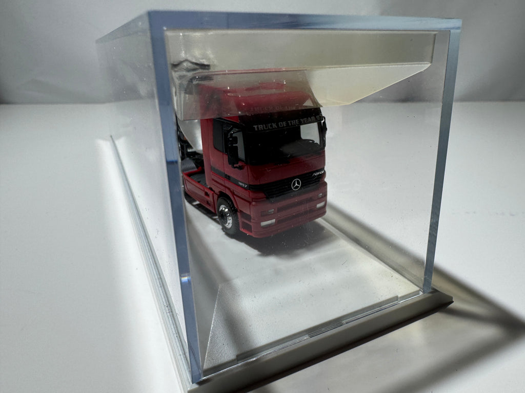 1:87 Mercedes-Benz Atego+Actros Truck of the Year Händlermodelle LKW OVP #344