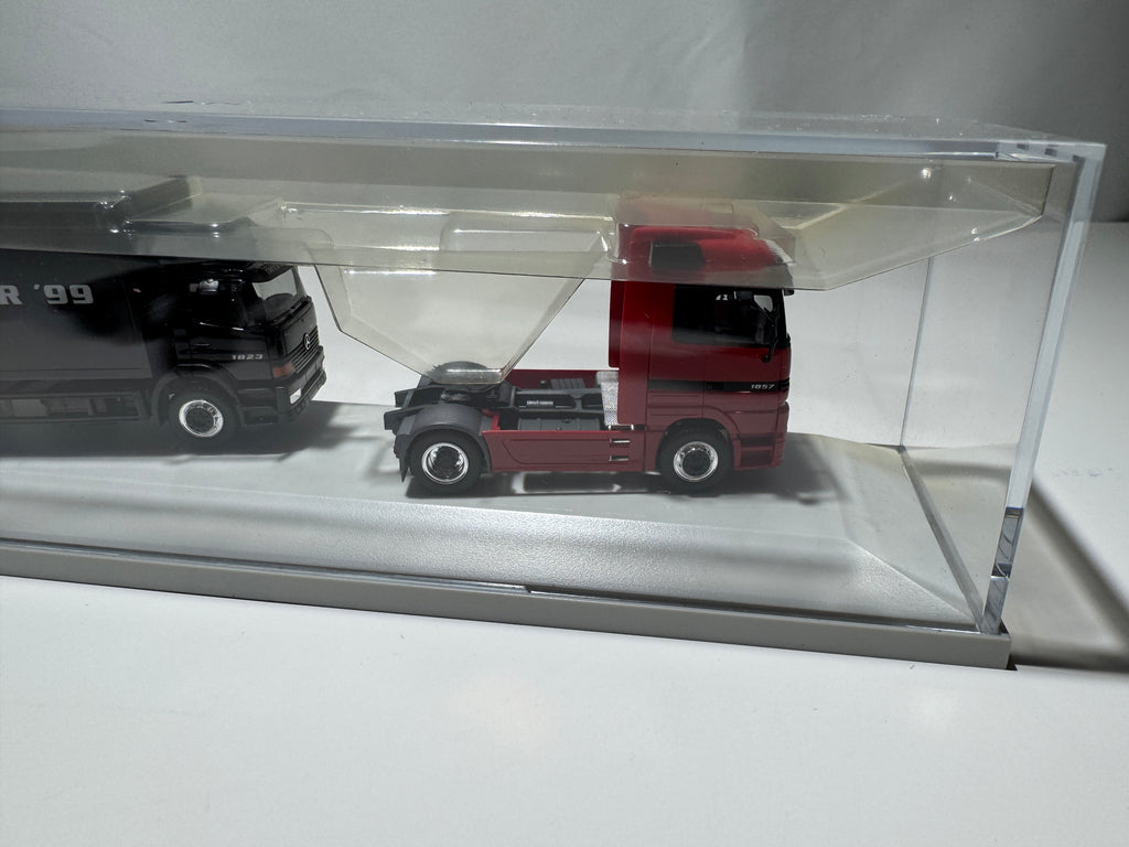 1:87 Mercedes-Benz Atego+Actros Truck of the Year Händlermodelle LKW OVP #344