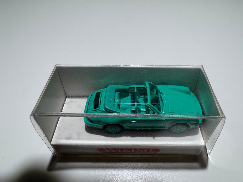 1:87 Wiking Porsche Cabriolet Mintgrün OVP #351