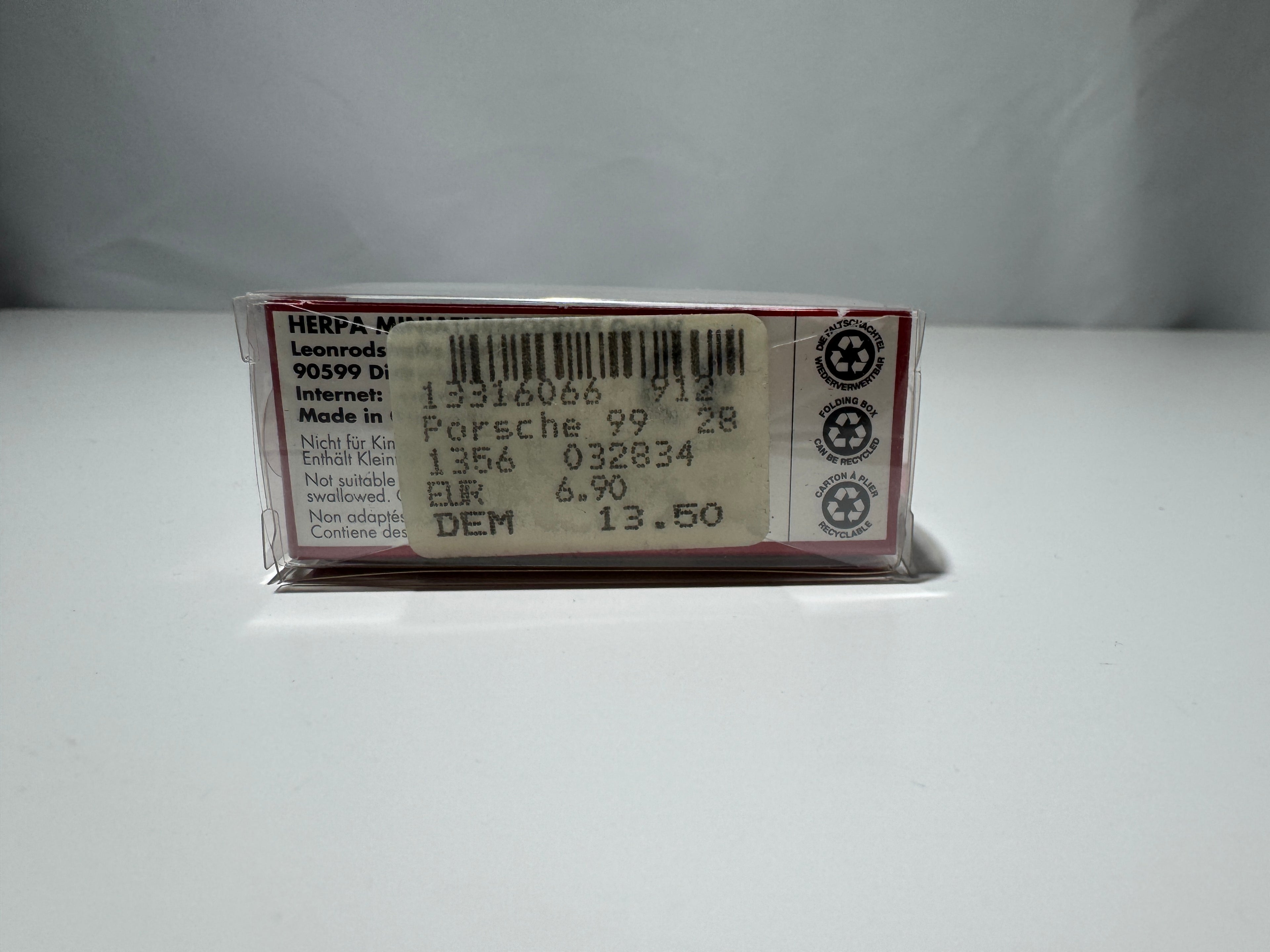 1:87 Herpa Porsche 911 Turbo OVP #367