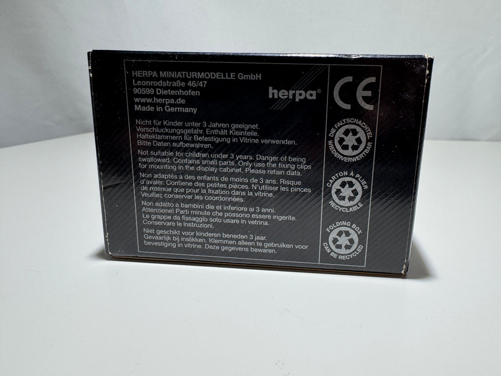 1:87 Herpa Brabus Edition Mercedes-Benz SLK 6.1 Schwarz OVP #379
