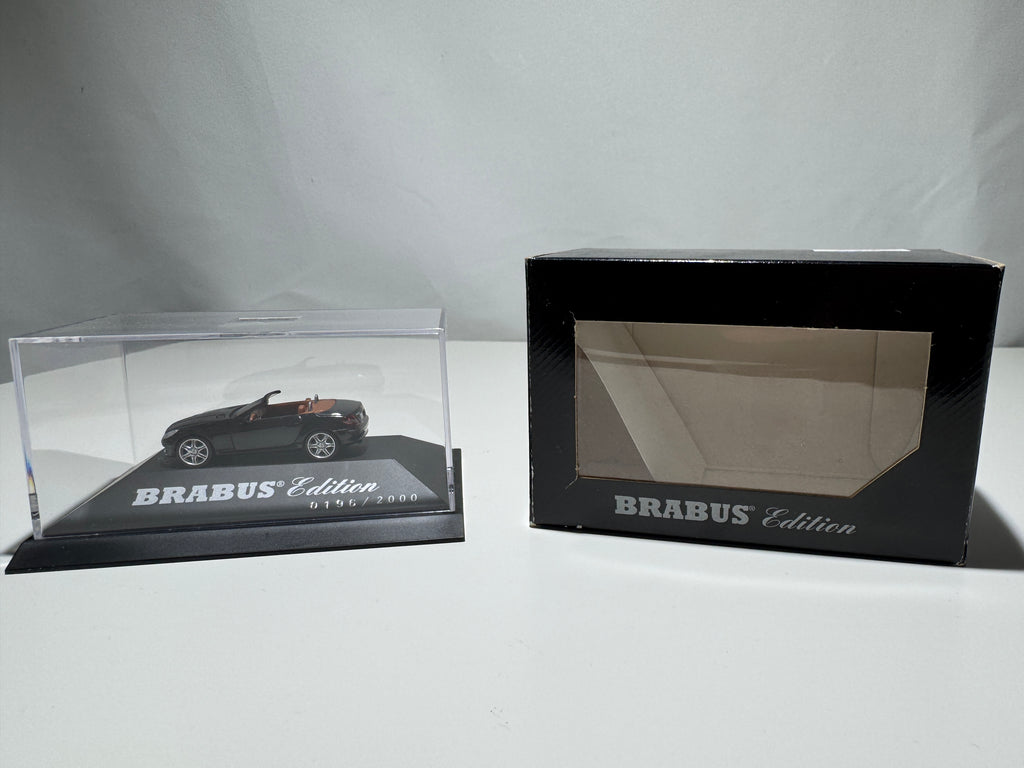 1:87 Herpa Brabus Edition Mercedes-Benz SLK 6.1 Schwarz OVP #379