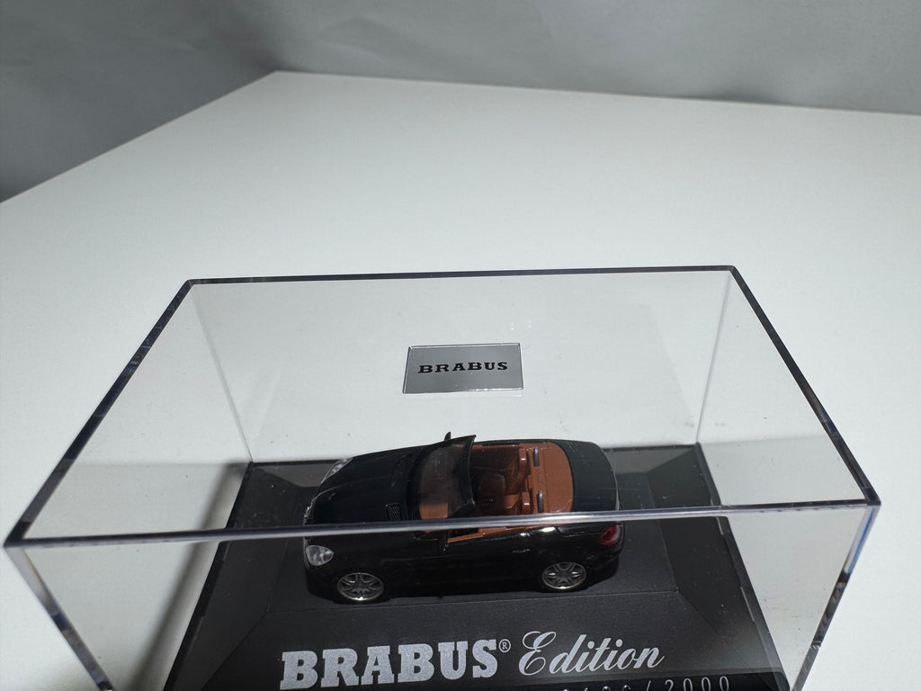 1:87 Herpa Brabus Edition Mercedes-Benz SLK 6.1 Schwarz OVP #379