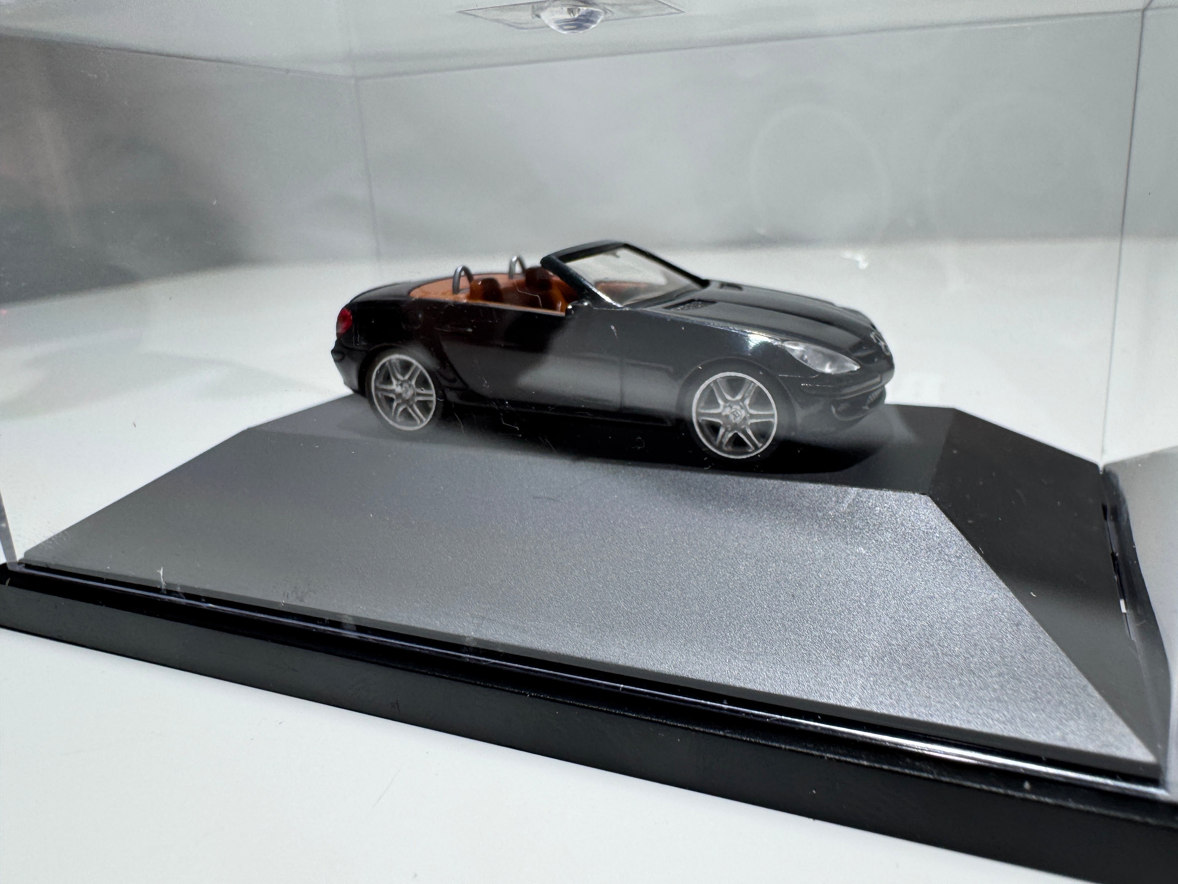 1:87 Herpa Brabus Edition Mercedes-Benz SLK 6.1 Schwarz OVP #379