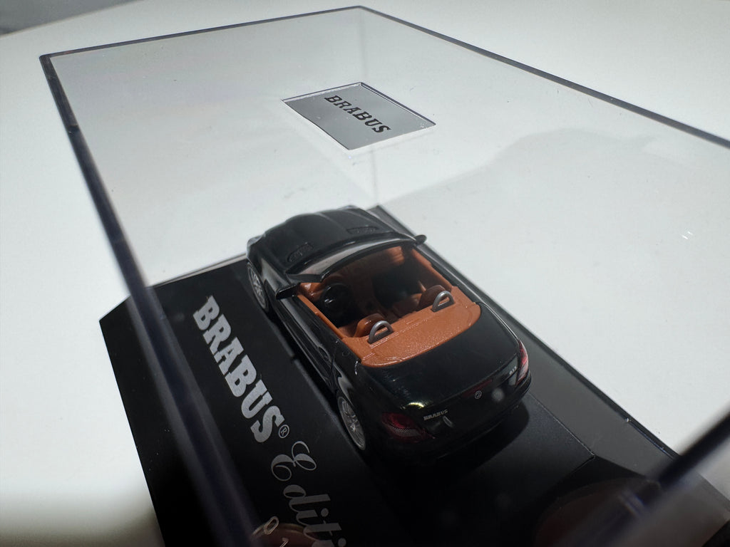 1:87 Herpa Brabus Edition Mercedes-Benz SLK 6.1 Schwarz OVP #379