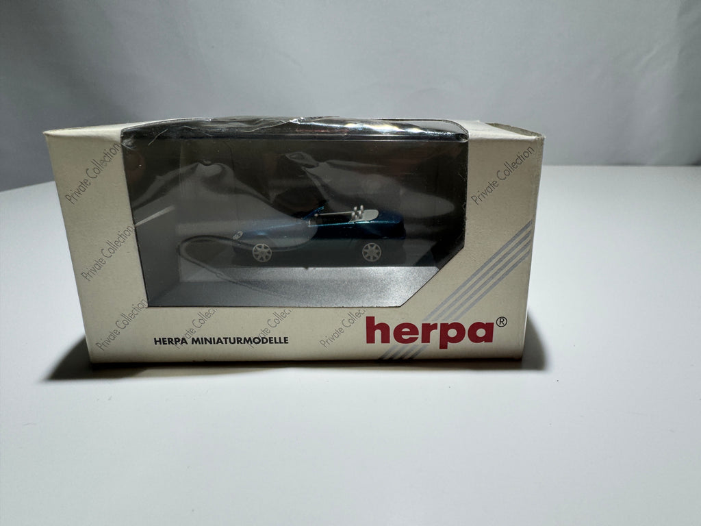 1:87 Herpa Mercedes-Benz SLK Roadster R170 Blau Private Collection OVP #381