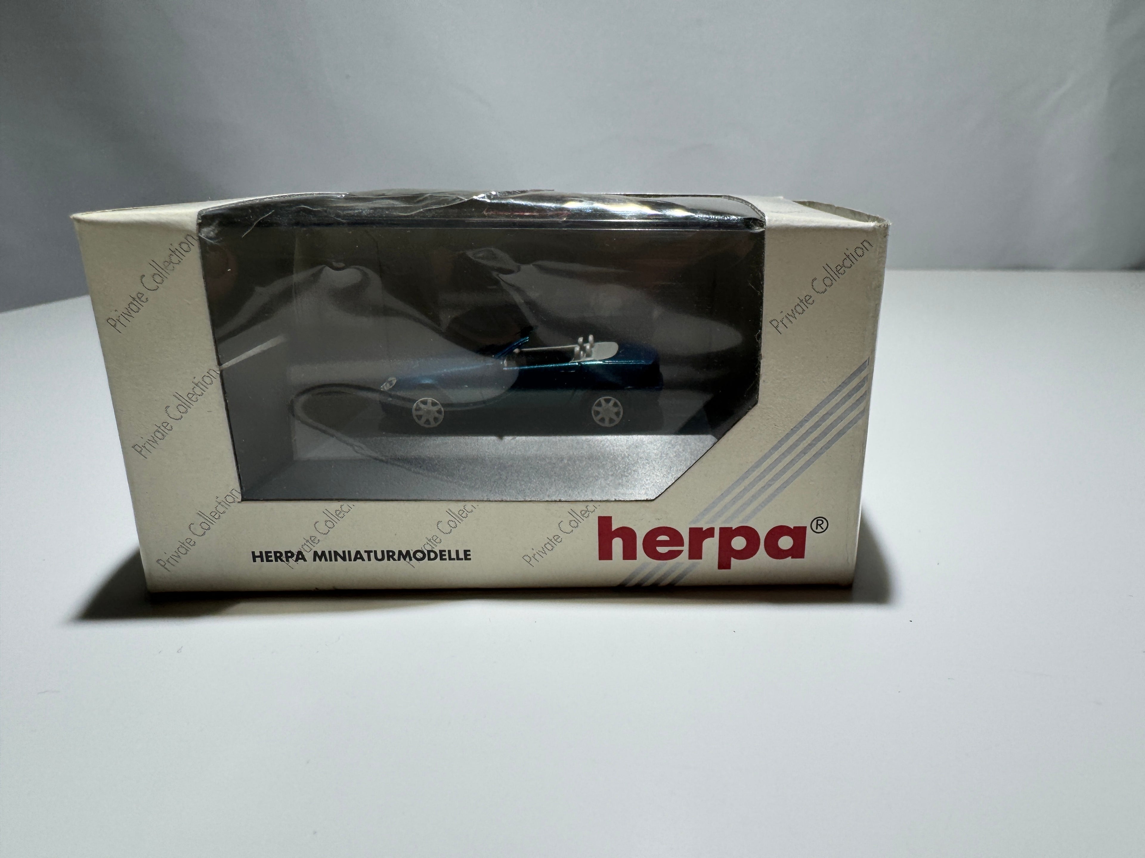 1:87 Herpa Mercedes-Benz SLK Roadster R170 Blau Private Collection OVP #381