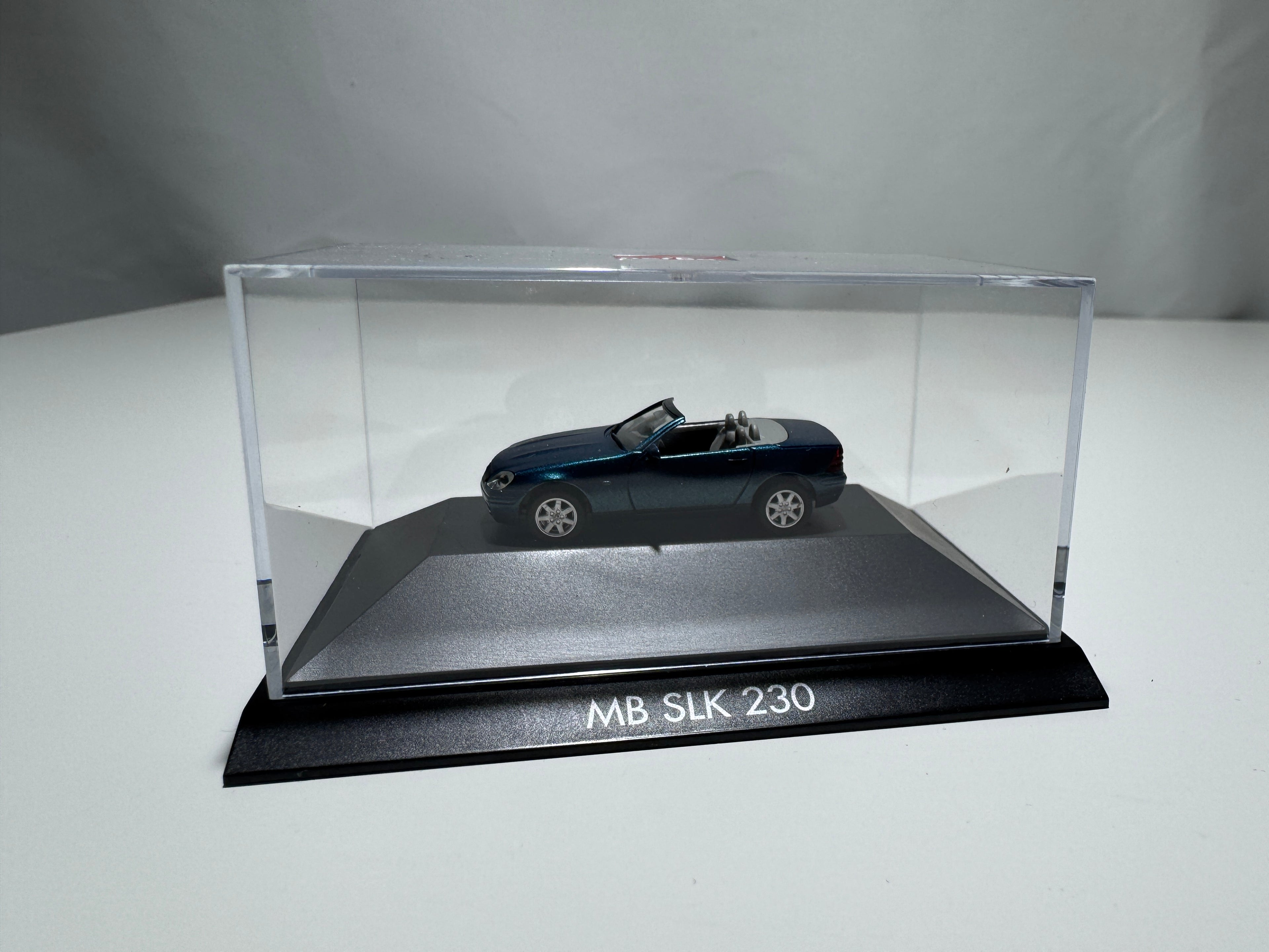 1:87 Herpa Mercedes-Benz SLK Roadster R170 Blau Private Collection OVP #381