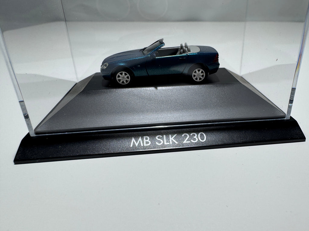 1:87 Herpa Mercedes-Benz SLK Roadster R170 Blau Private Collection OVP #381