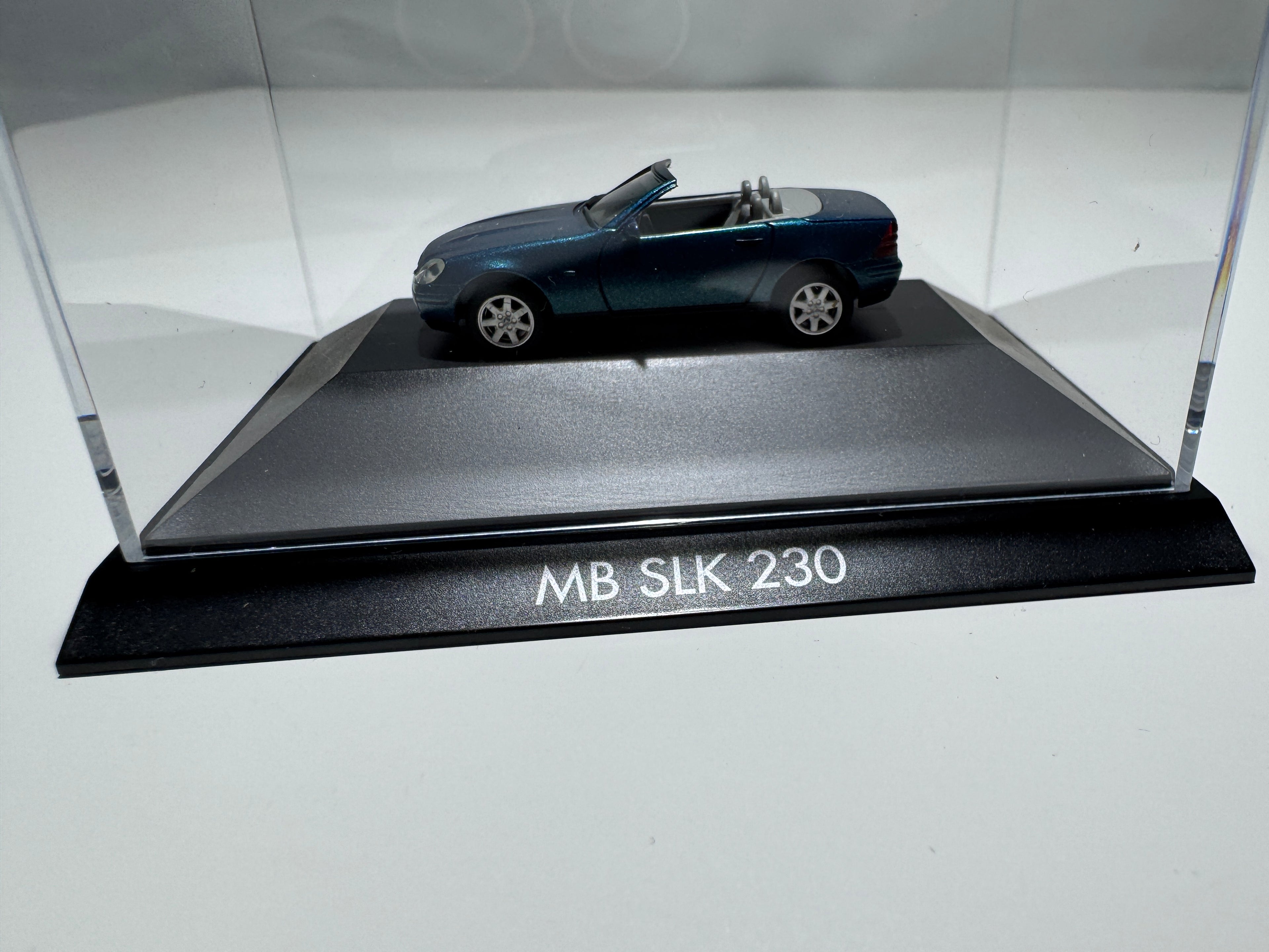 1:87 Herpa Mercedes-Benz SLK Roadster R170 Blau Private Collection OVP #381