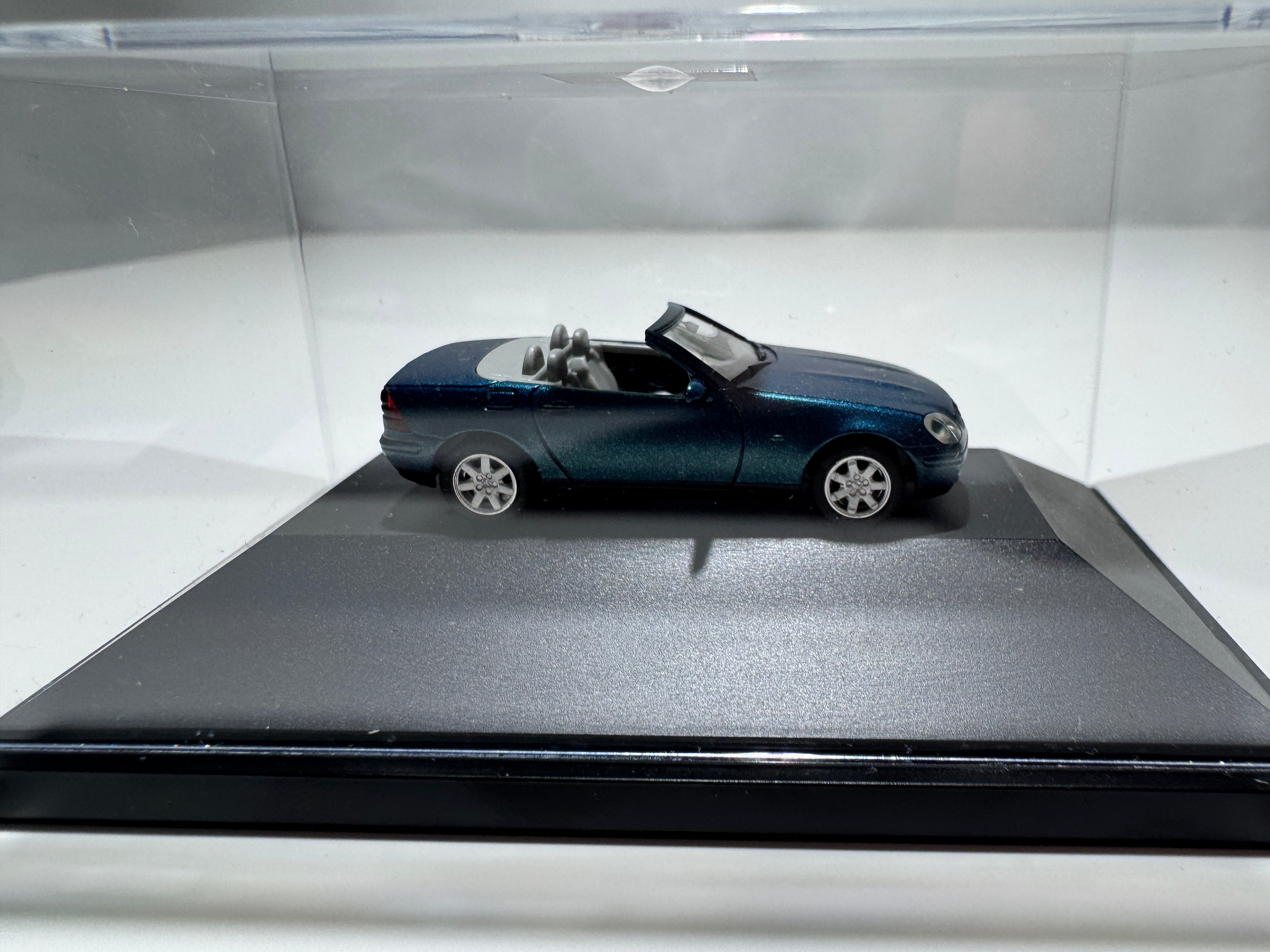 1:87 Herpa Mercedes-Benz SLK Roadster R170 Blau Private Collection OVP #381