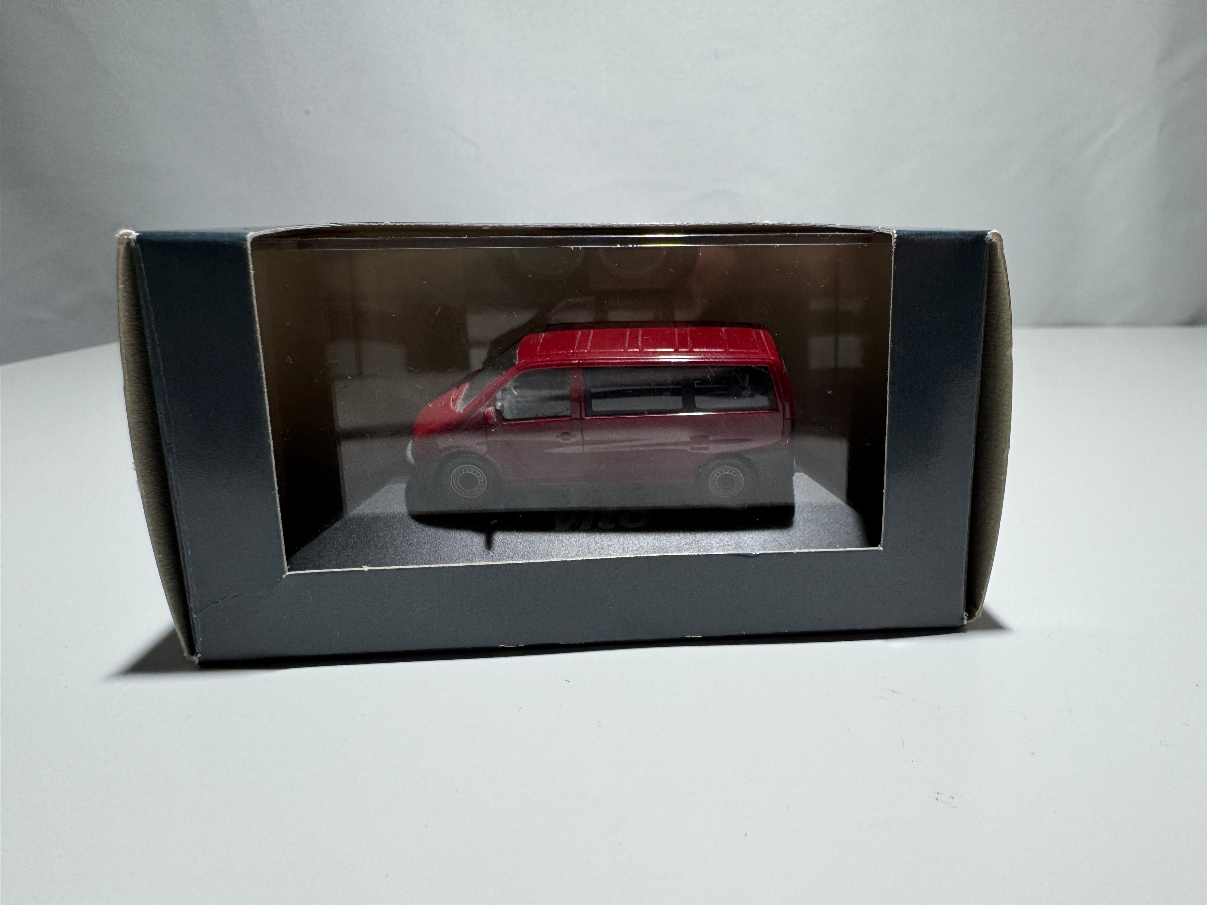 1:87 Herpa Händlermodelle Mercedes-Benz Vito W638 Bus Rot OVP #383