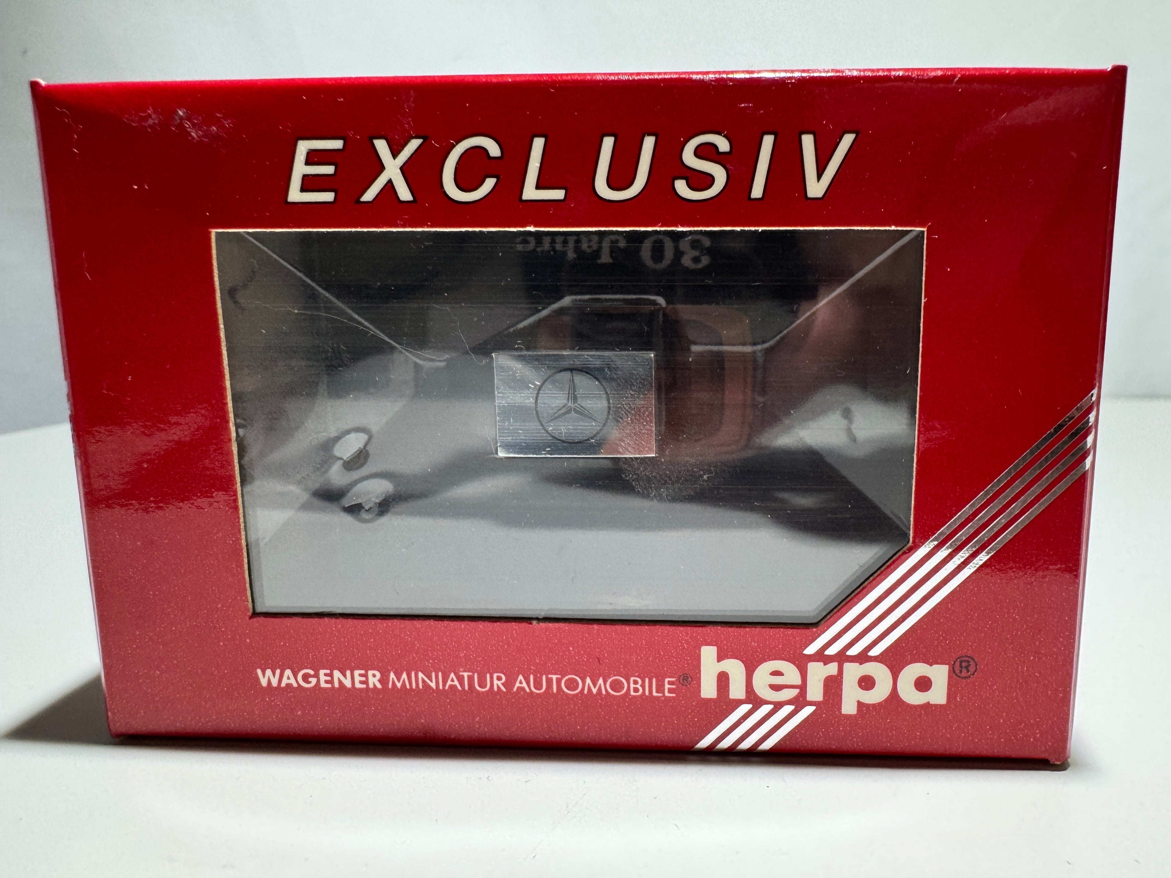 1:87 Herpa Exclusiv Mercedes-Benz SL600 Brabus mit Hardtop OVP #388