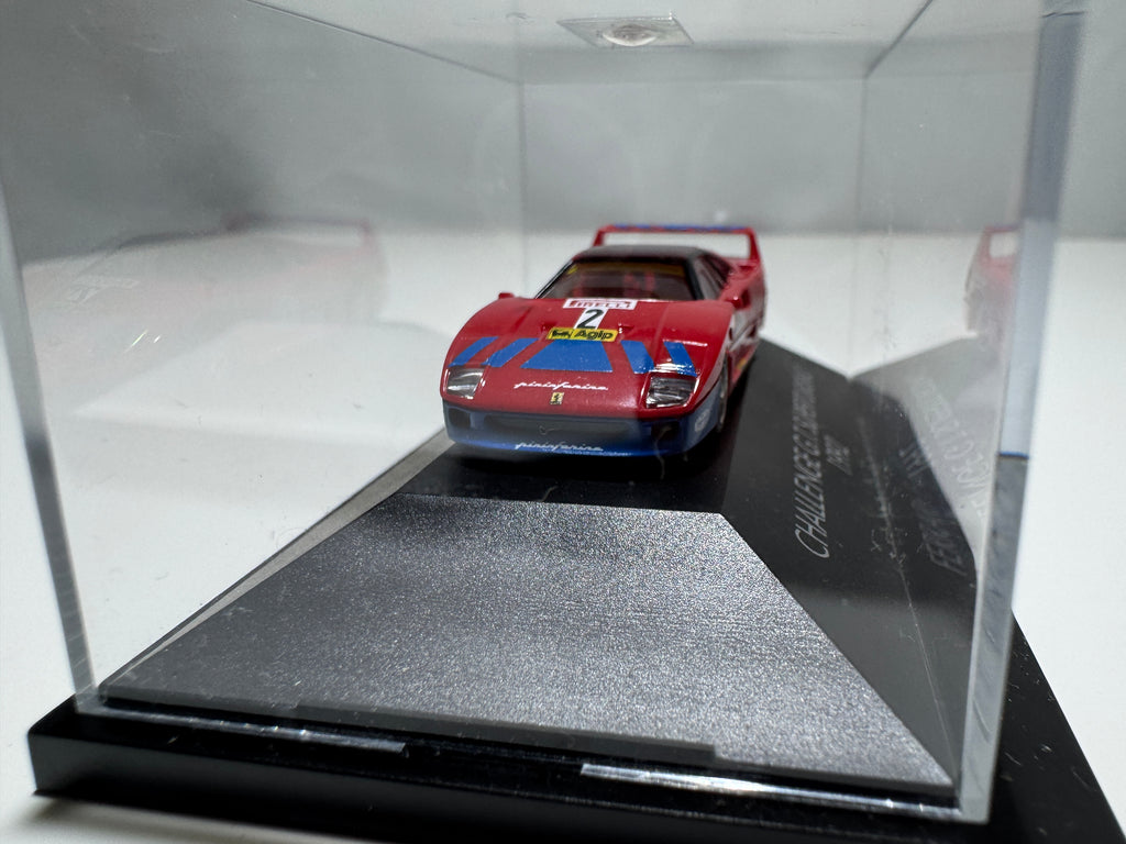 1:87 Herpa Exclusiv Ferrari F40 Challenge G.T. Superturismo 1992 Rot OVP #389