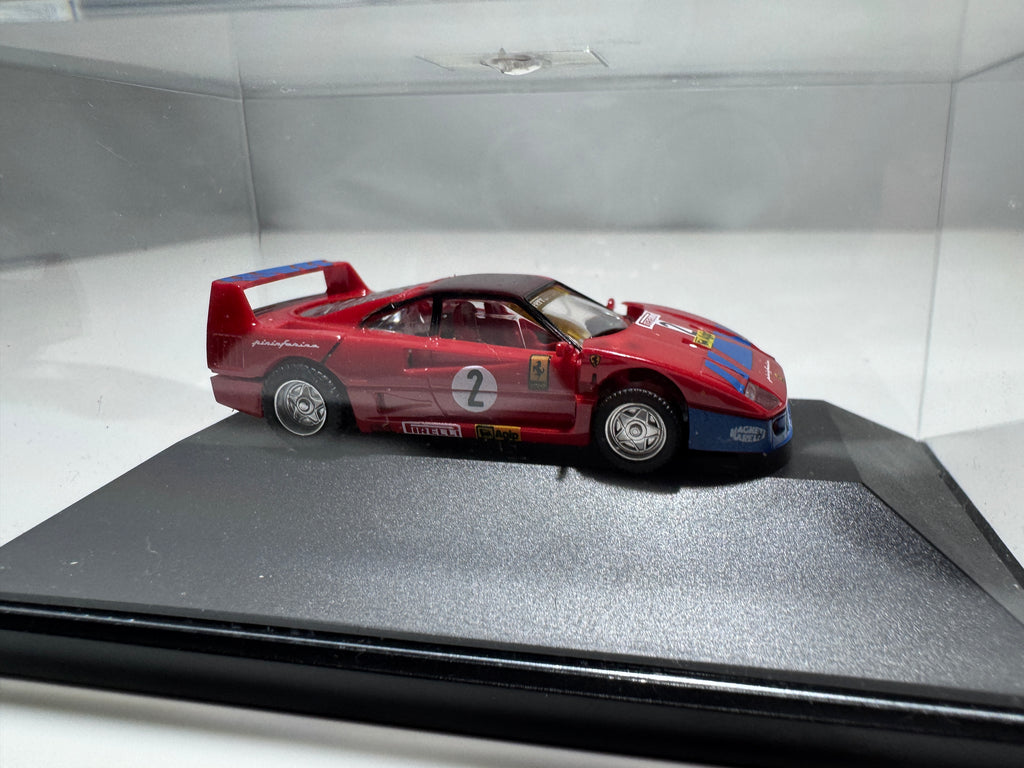 1:87 Herpa Exclusiv Ferrari F40 Challenge G.T. Superturismo 1992 Rot OVP #389