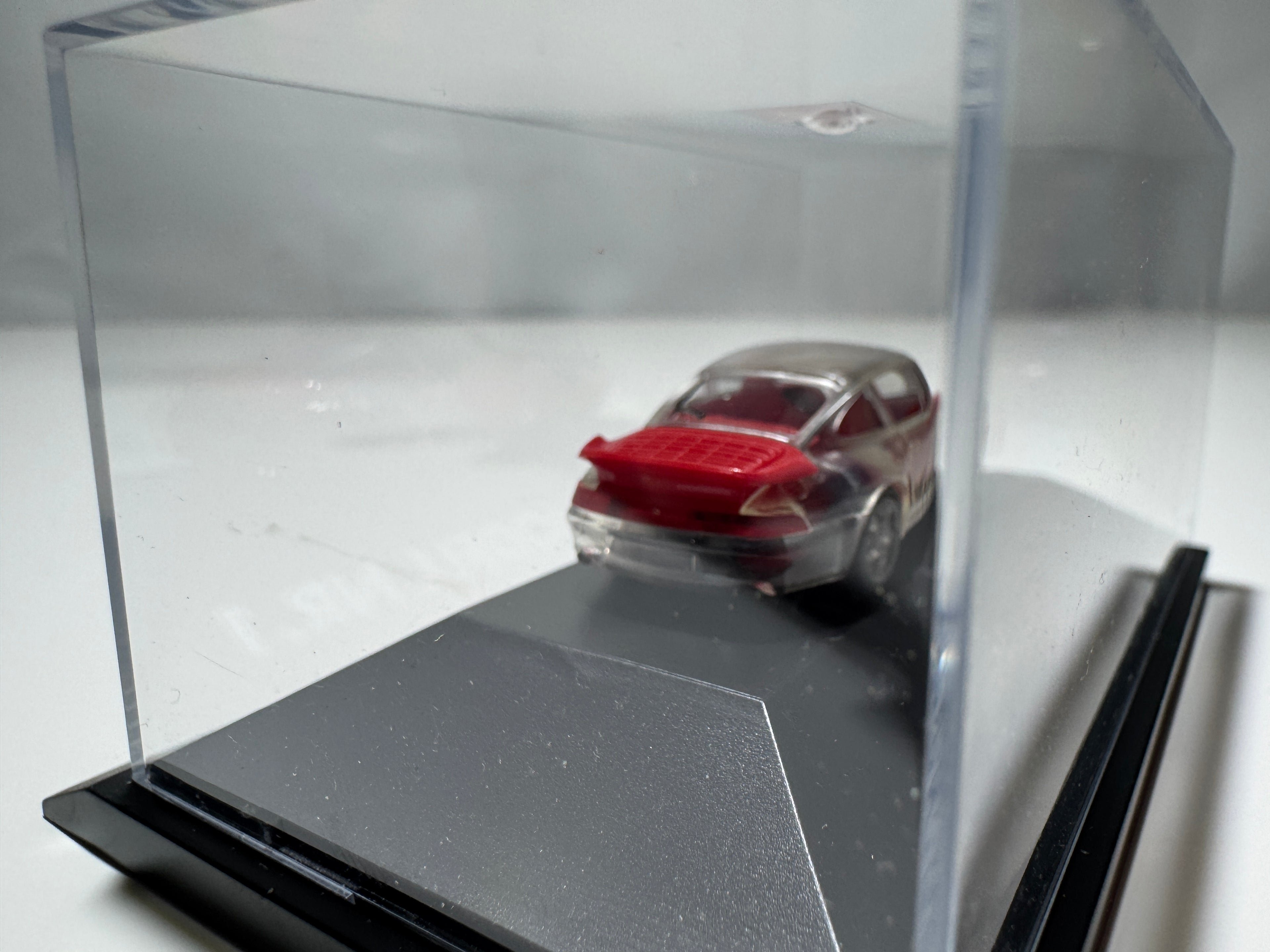 1:87 Herpa Exclusiv Porsche 911 Turbo Aktionmodell NR.1 Transparent OVP #392