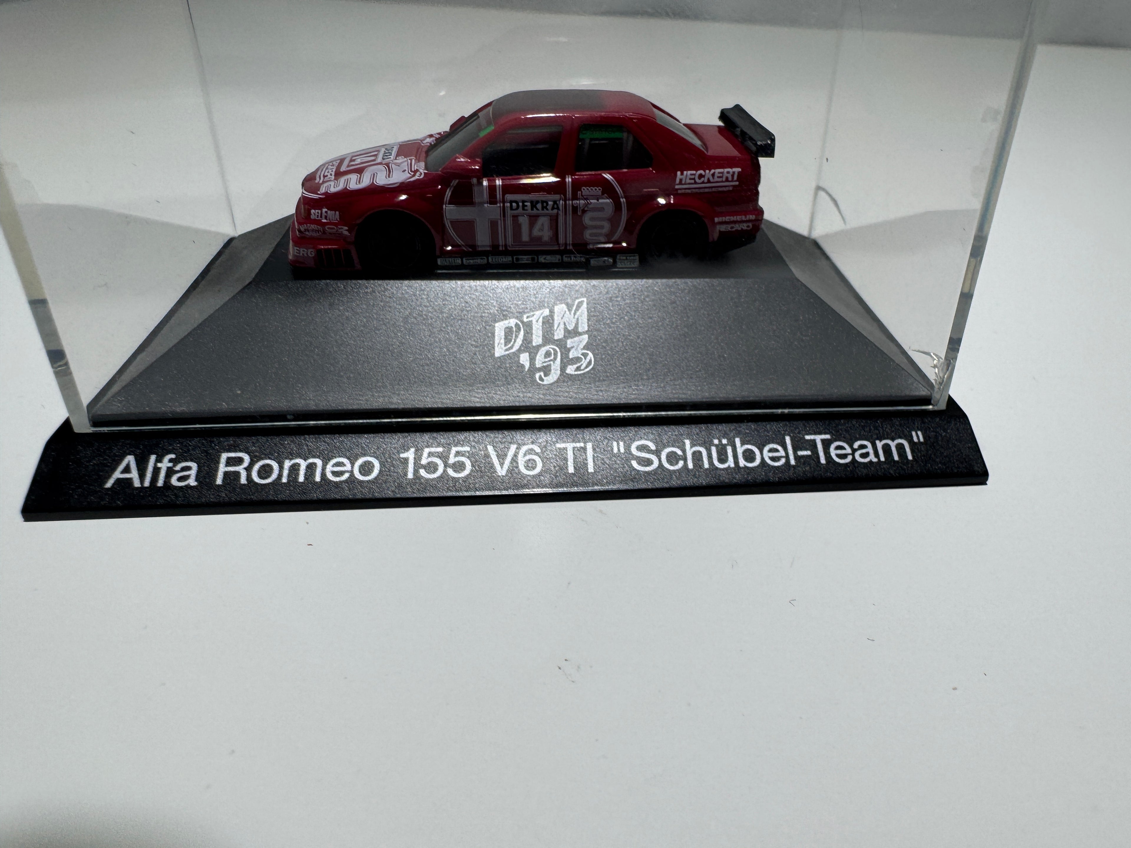1:87 Herpa Private Collection Alfa Romeo 155 V6 TI Schübel-Team DTM 1993 OVP #393