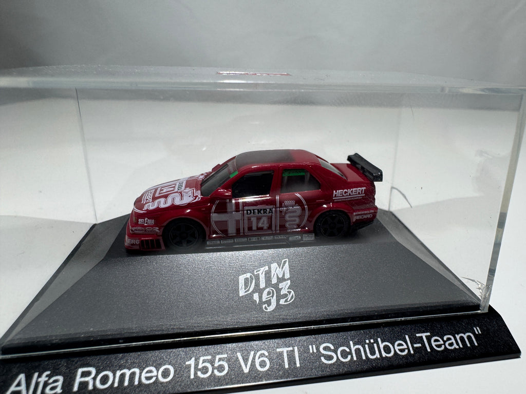 1:87 Herpa Private Collection Alfa Romeo 155 V6 TI Schübel-Team DTM 1993 OVP #393