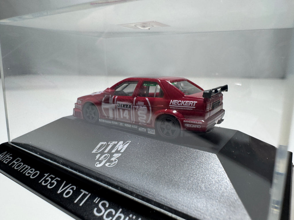 1:87 Herpa Private Collection Alfa Romeo 155 V6 TI Schübel-Team DTM 1993 OVP #393