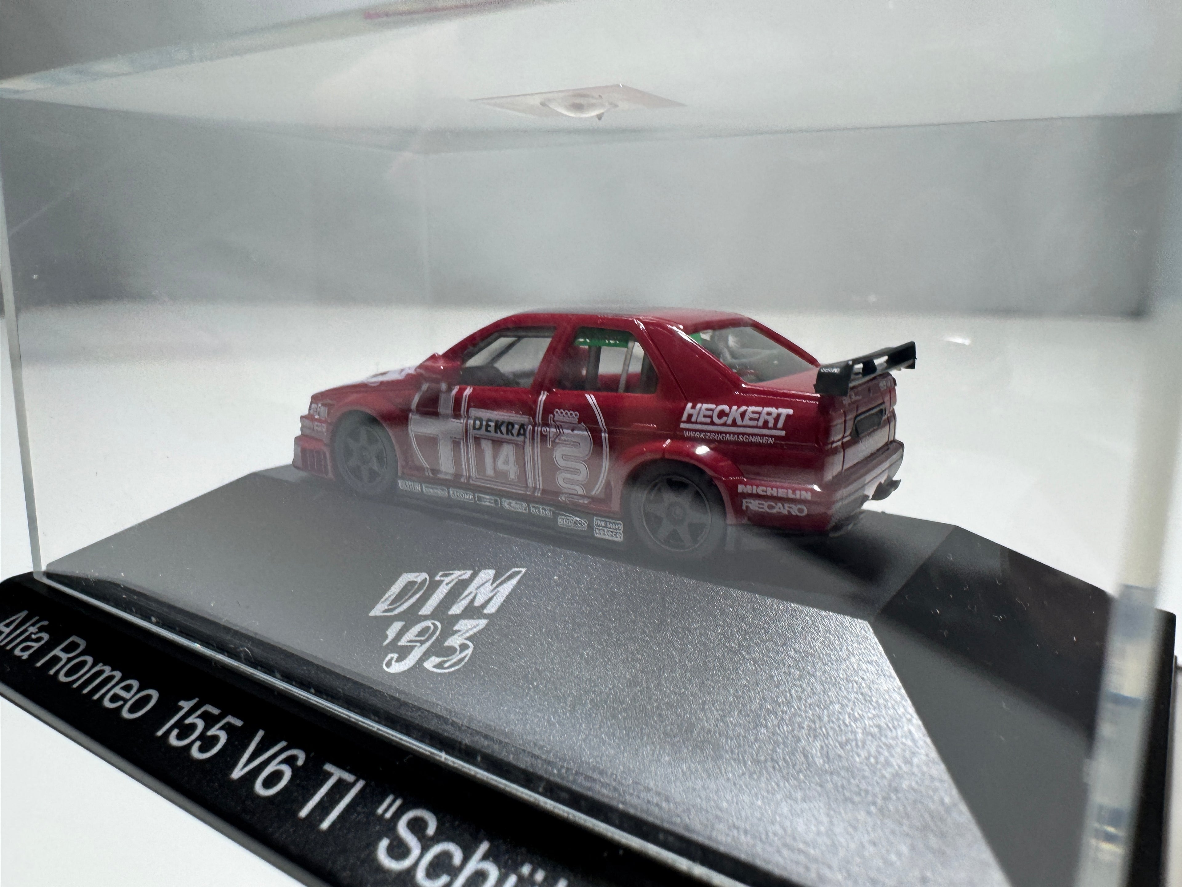 1:87 Herpa Private Collection Alfa Romeo 155 V6 TI Schübel-Team DTM 1993 OVP #393