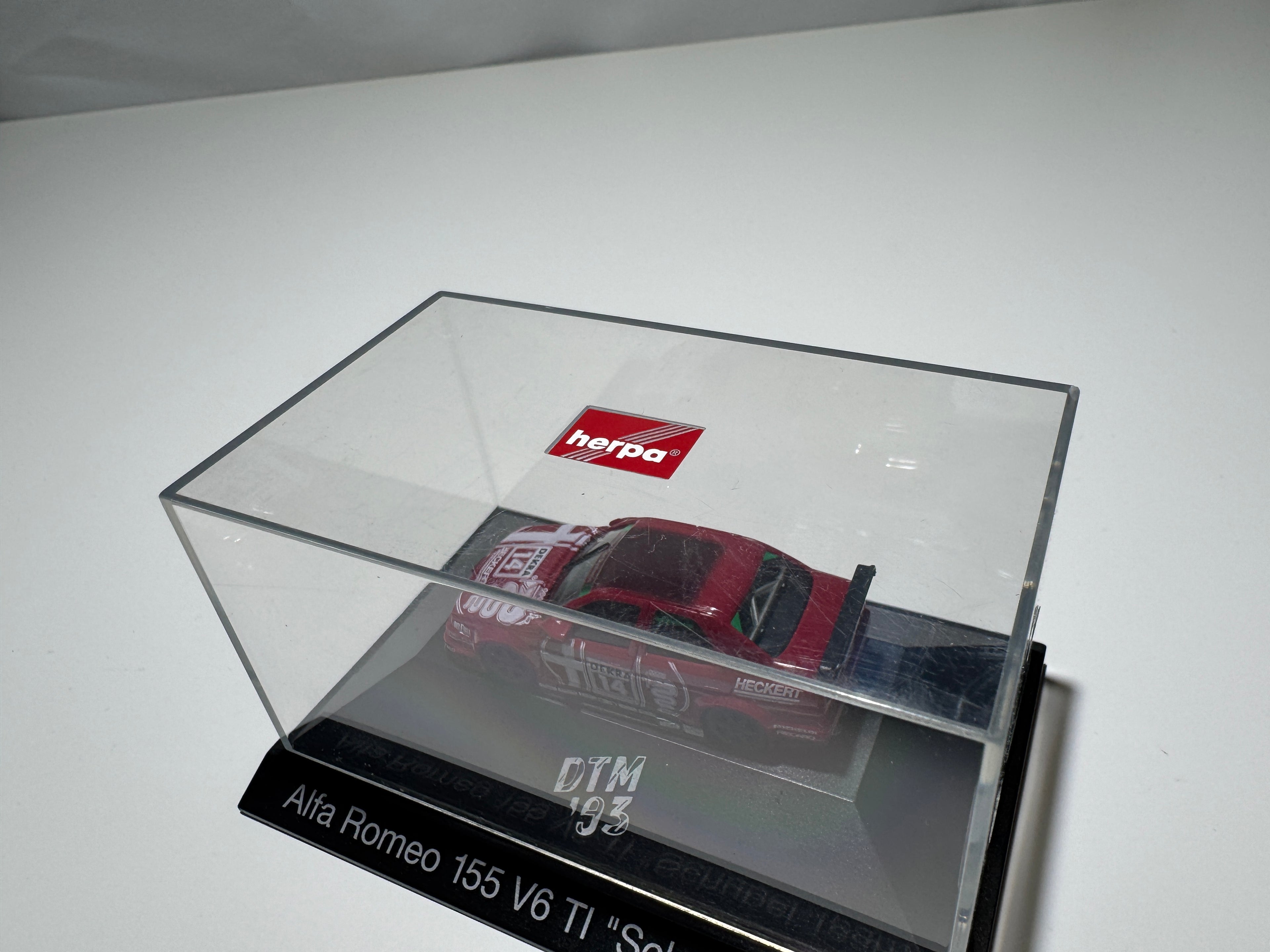1:87 Herpa Private Collection Alfa Romeo 155 V6 TI Schübel-Team DTM 1993 OVP #393