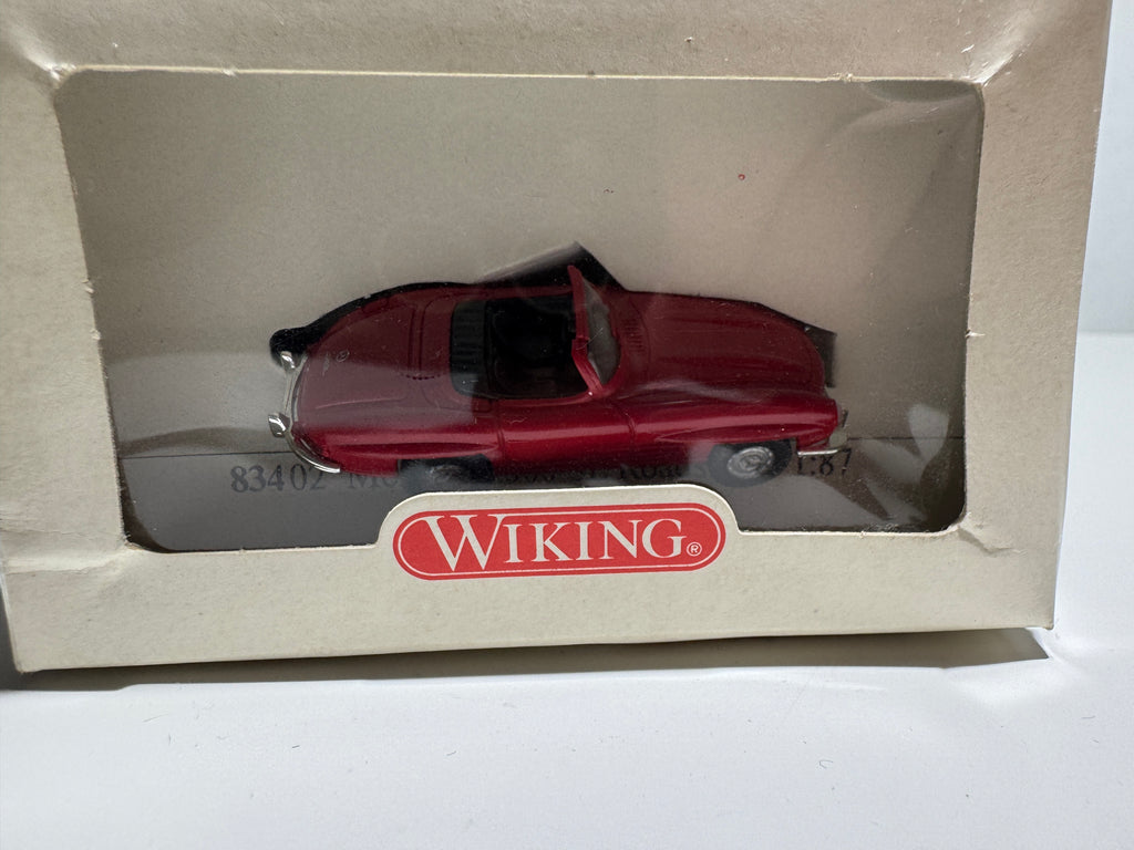 1:87 Wiking Mercedes-Benz 300 SL Roadster Rot OVP #398