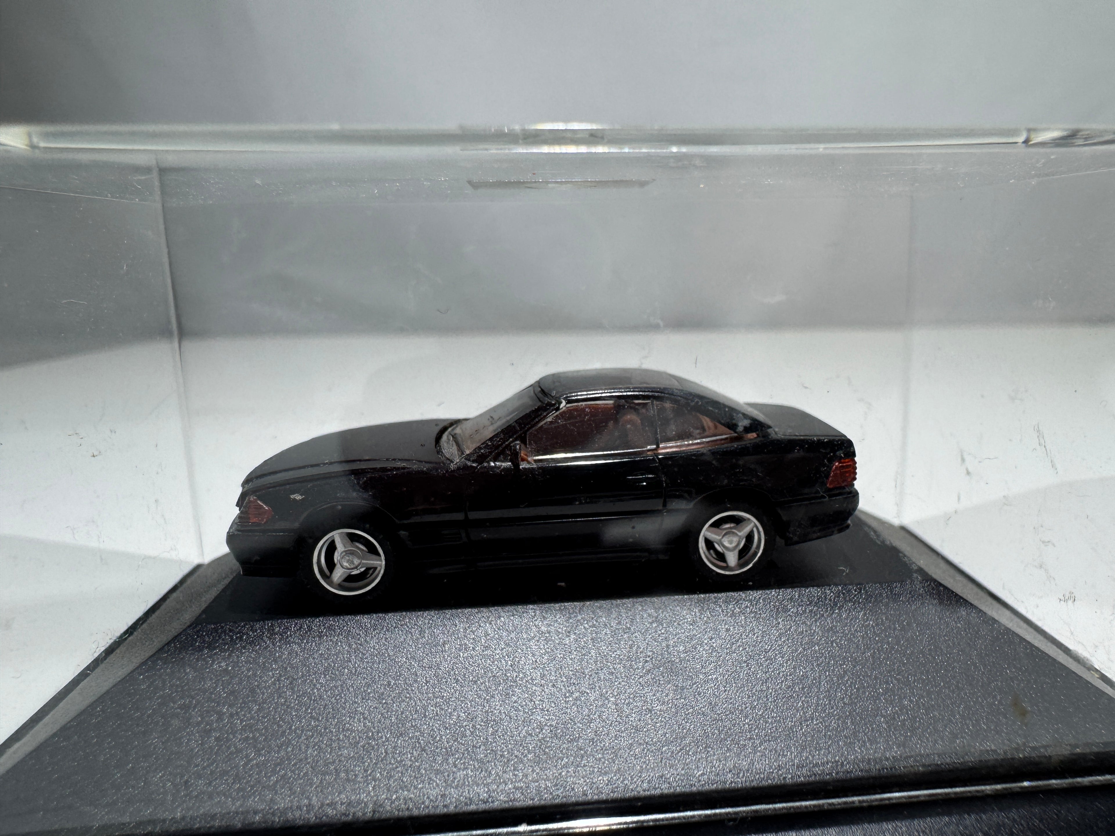 1:87 Herpa Exclusiv Mercedes-Benz Brabus 6.0 SL Schwarz OVP #399