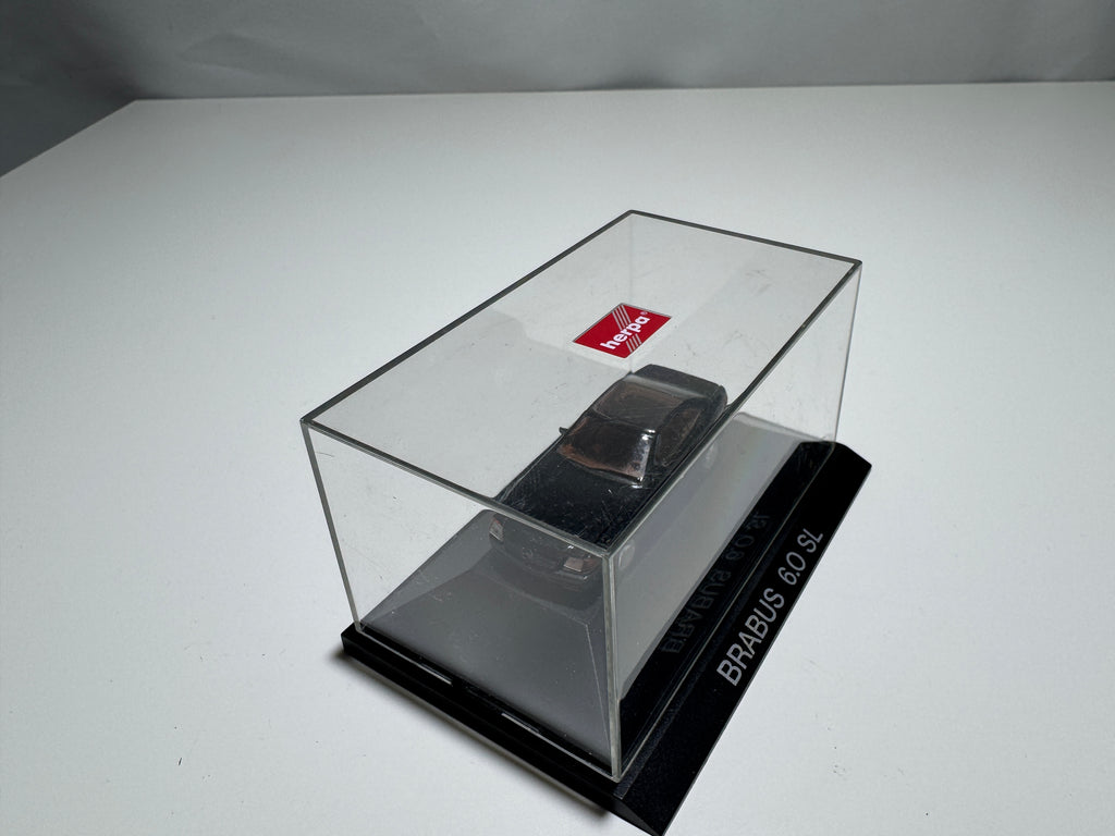 1:87 Herpa Exclusiv Mercedes-Benz Brabus 6.0 SL Schwarz OVP #399