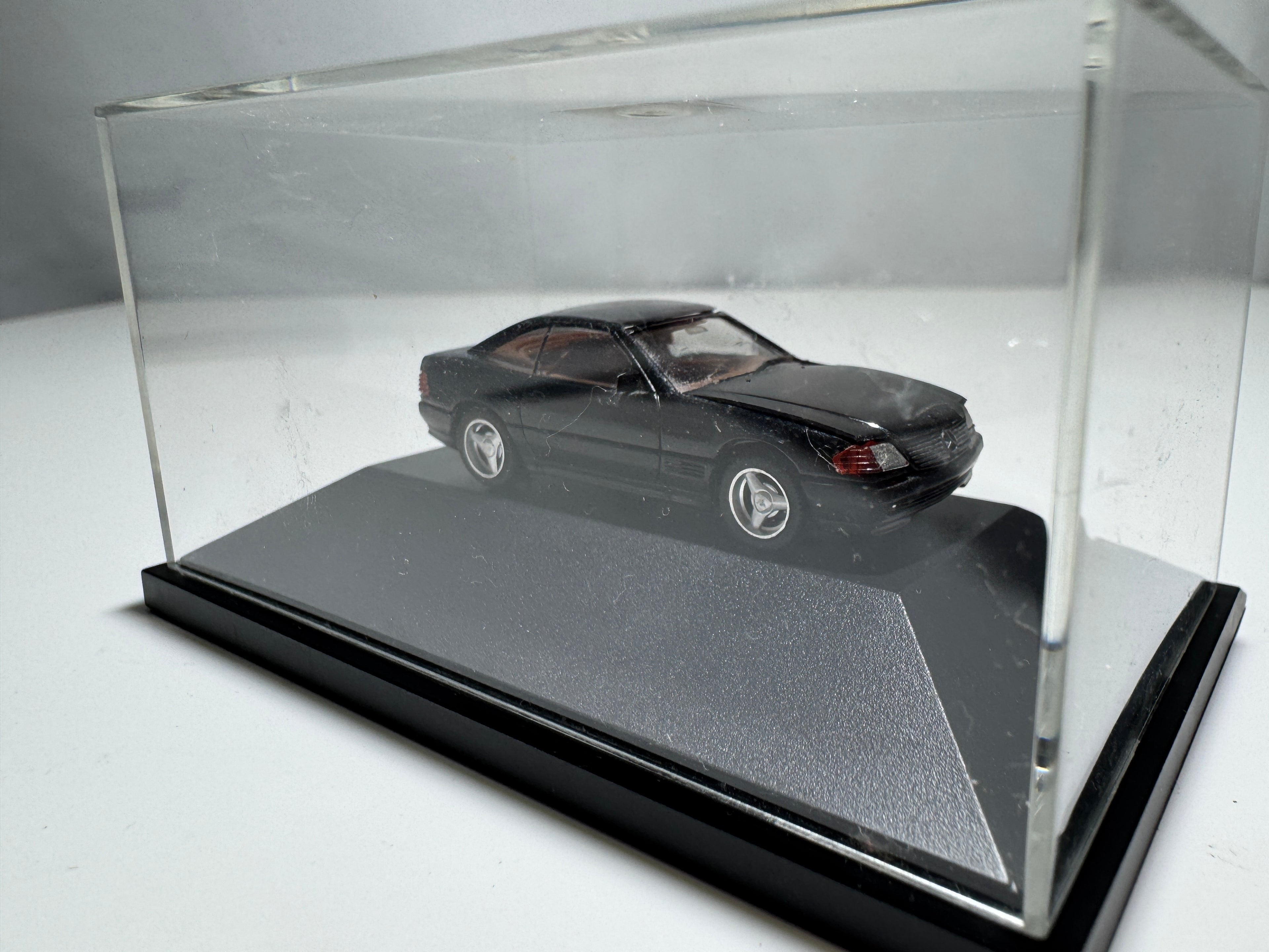 1:87 Herpa Exclusiv Mercedes-Benz Brabus 6.0 SL Schwarz OVP #399