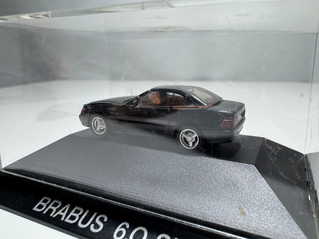 1:87 Herpa Exclusiv Mercedes-Benz Brabus 6.0 SL Schwarz OVP #399