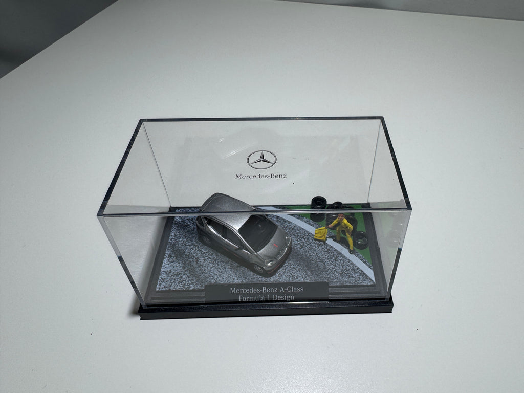 1:87 Busch Händlermodelle Mercedes-Benz A-Klasse Formula 1 Design Diorama OVP #406