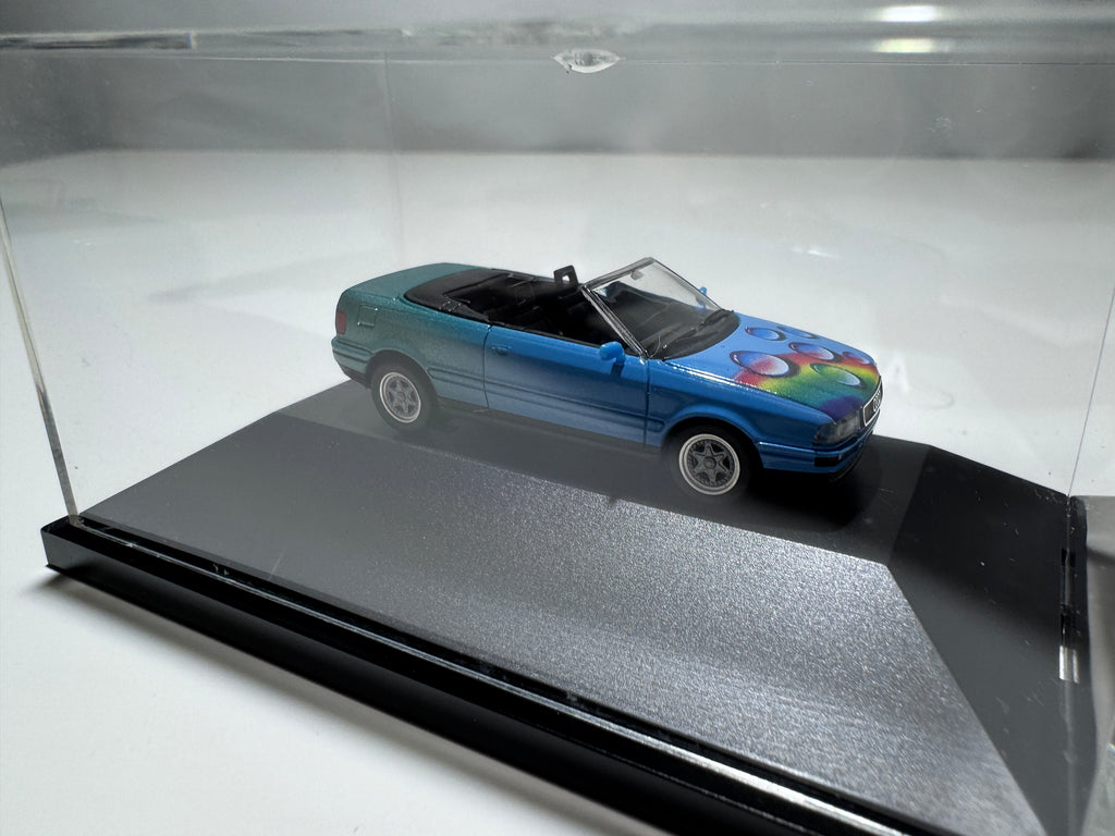 1:87 Herpa Art Collection Audi 80 Cabrio Blau OVP #410
