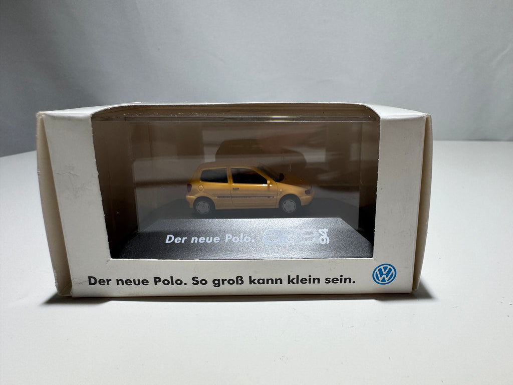 1:87 Herpa Händlermodelle Vw Volkswagen Polo 1994 Gelb OVP #412