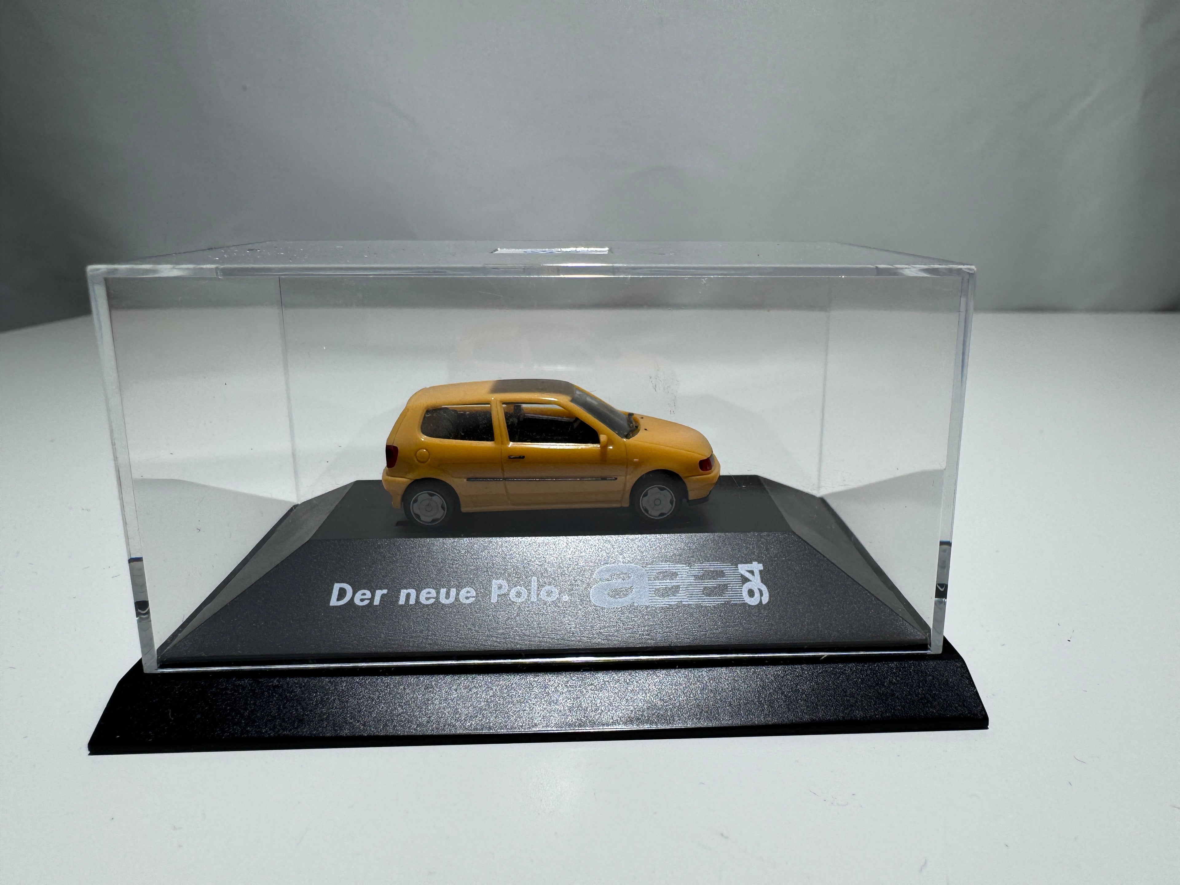 1:87 Herpa Händlermodelle Vw Volkswagen Polo 1994 Gelb OVP #412