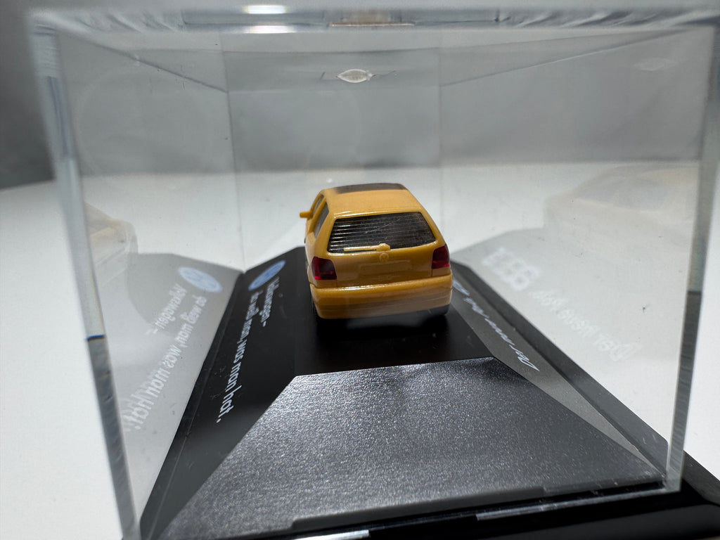 1:87 Herpa Händlermodelle Vw Volkswagen Polo 1994 Gelb OVP #412