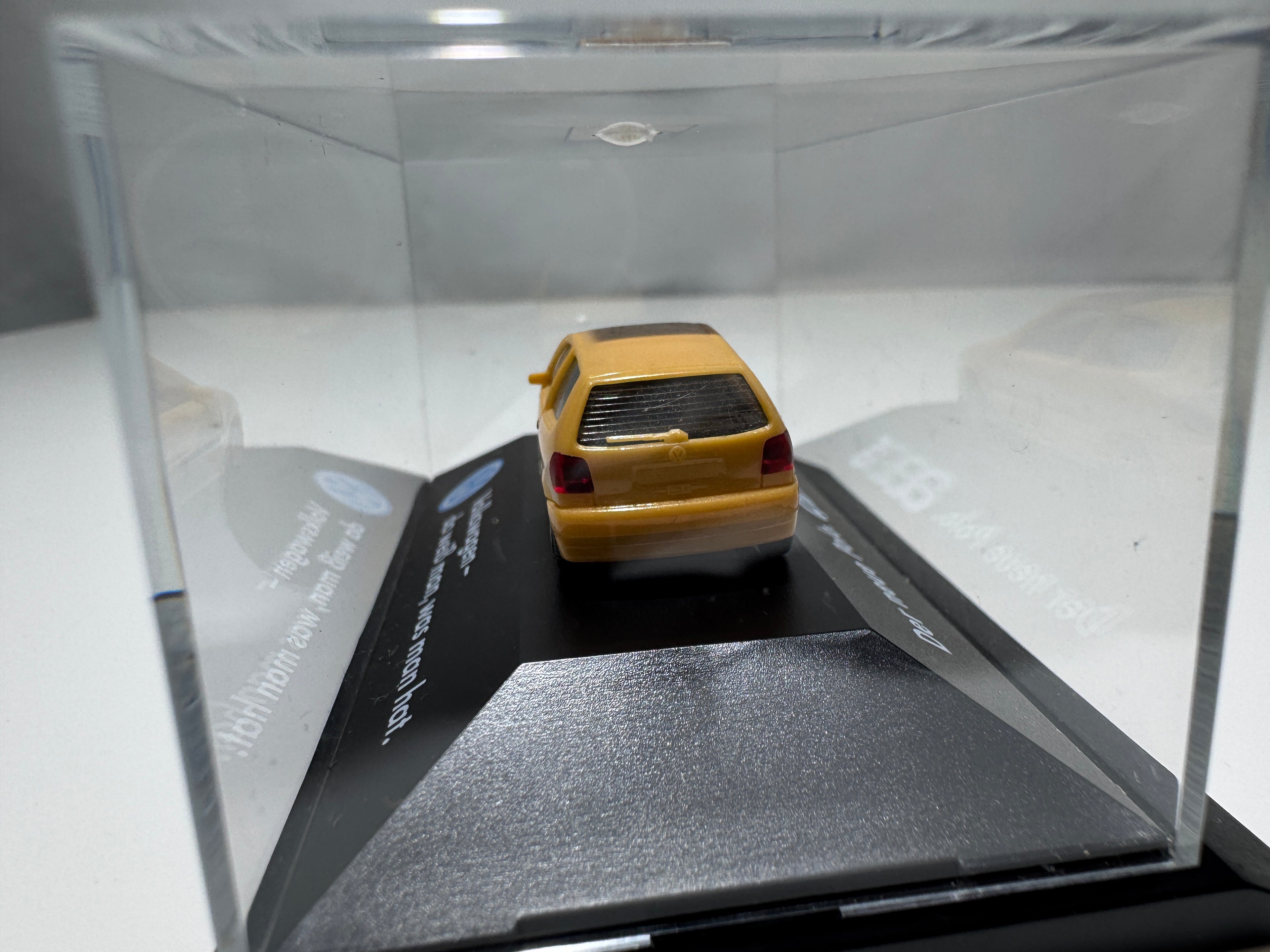 1:87 Herpa Händlermodelle Vw Volkswagen Polo 1994 Gelb OVP #412