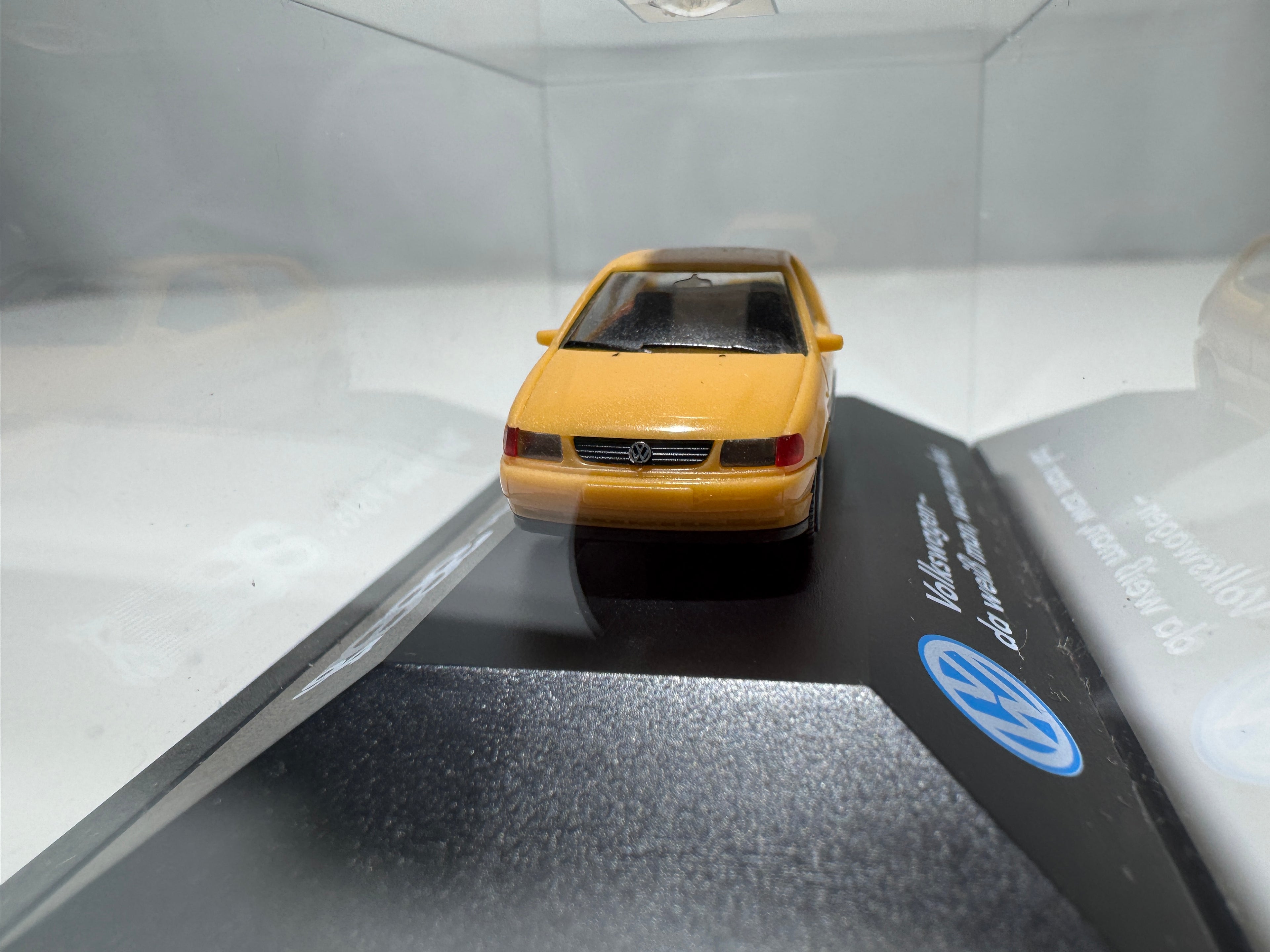 1:87 Herpa Händlermodelle Vw Volkswagen Polo 1994 Gelb OVP #412