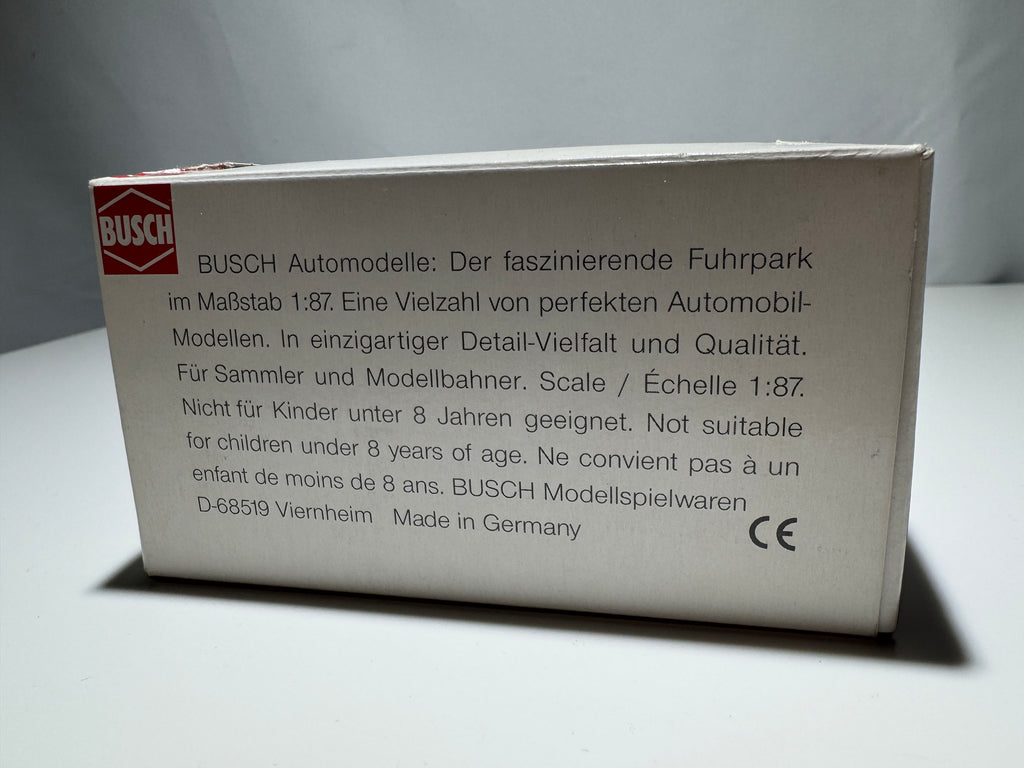 1:87 Busch Limited Edition Mercedes-Benz ML Erlkönig 57. IAA 1997 Rot OVP #413