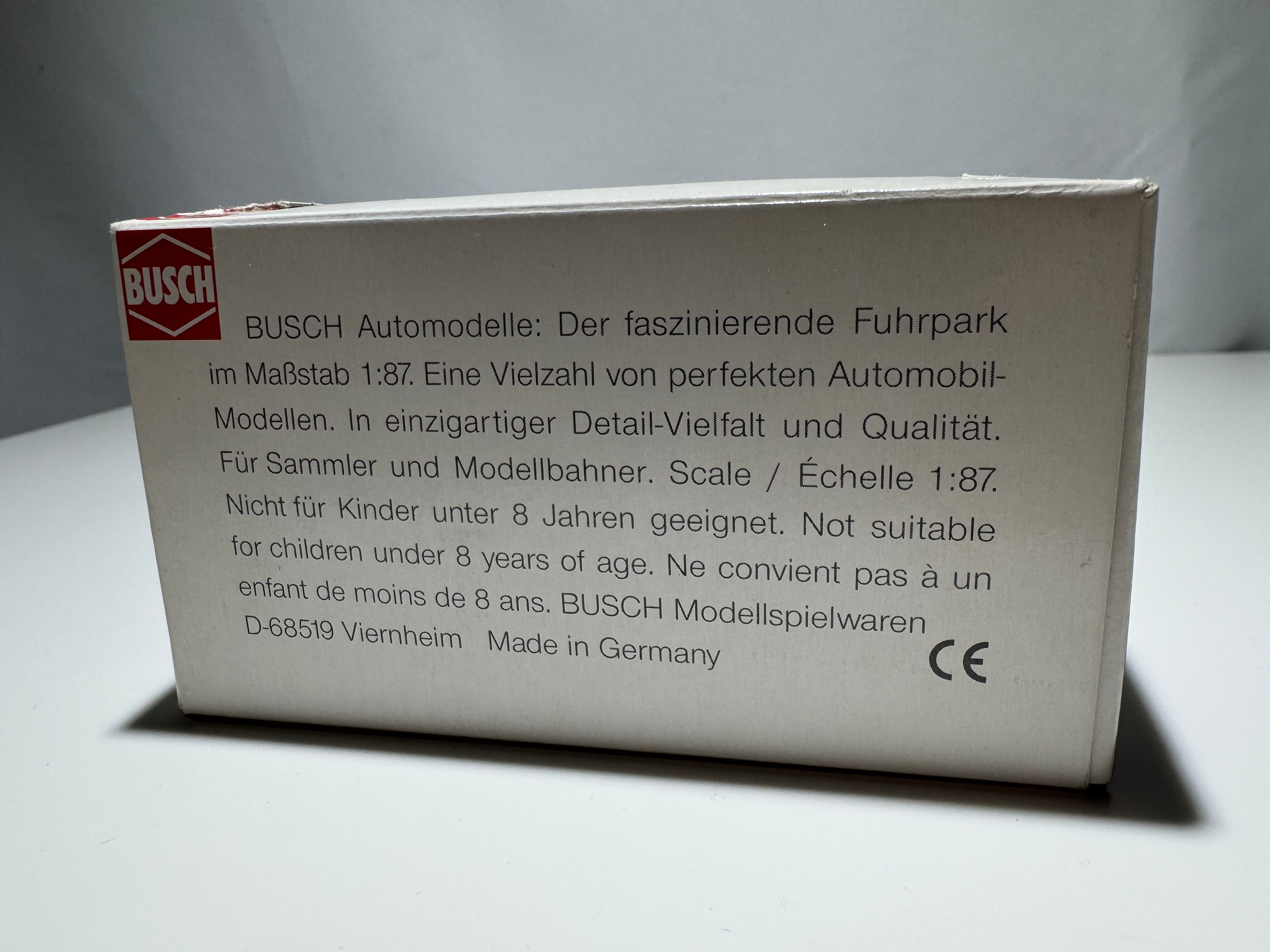 1:87 Busch Limited Edition Mercedes-Benz ML Erlkönig 57. IAA 1997 Rot OVP #413