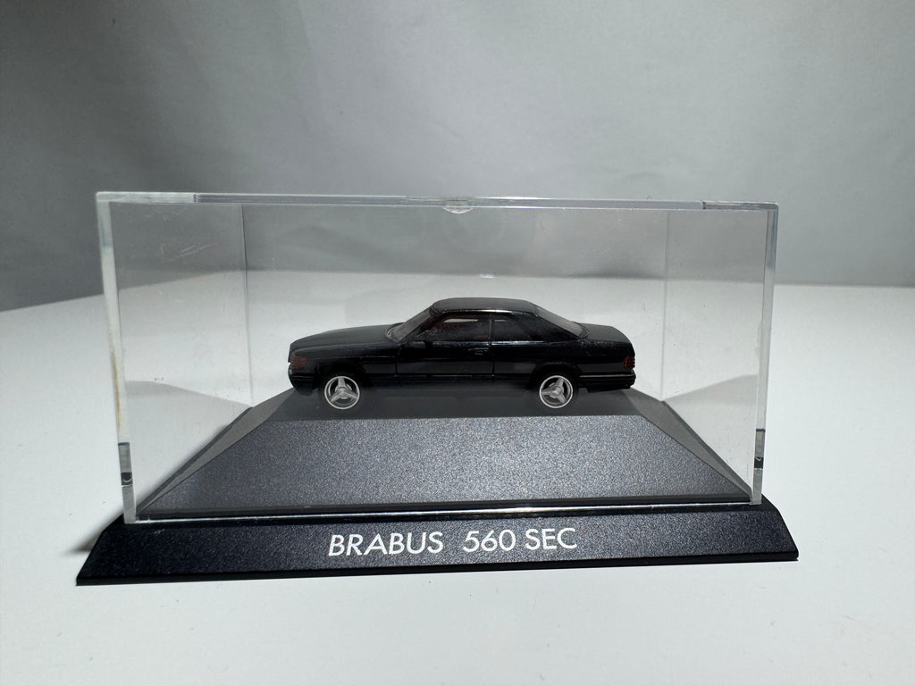 1:87 Herpa Private Collection Mercedes-Benz Brabus 560 SEC Schwarz OVP #421