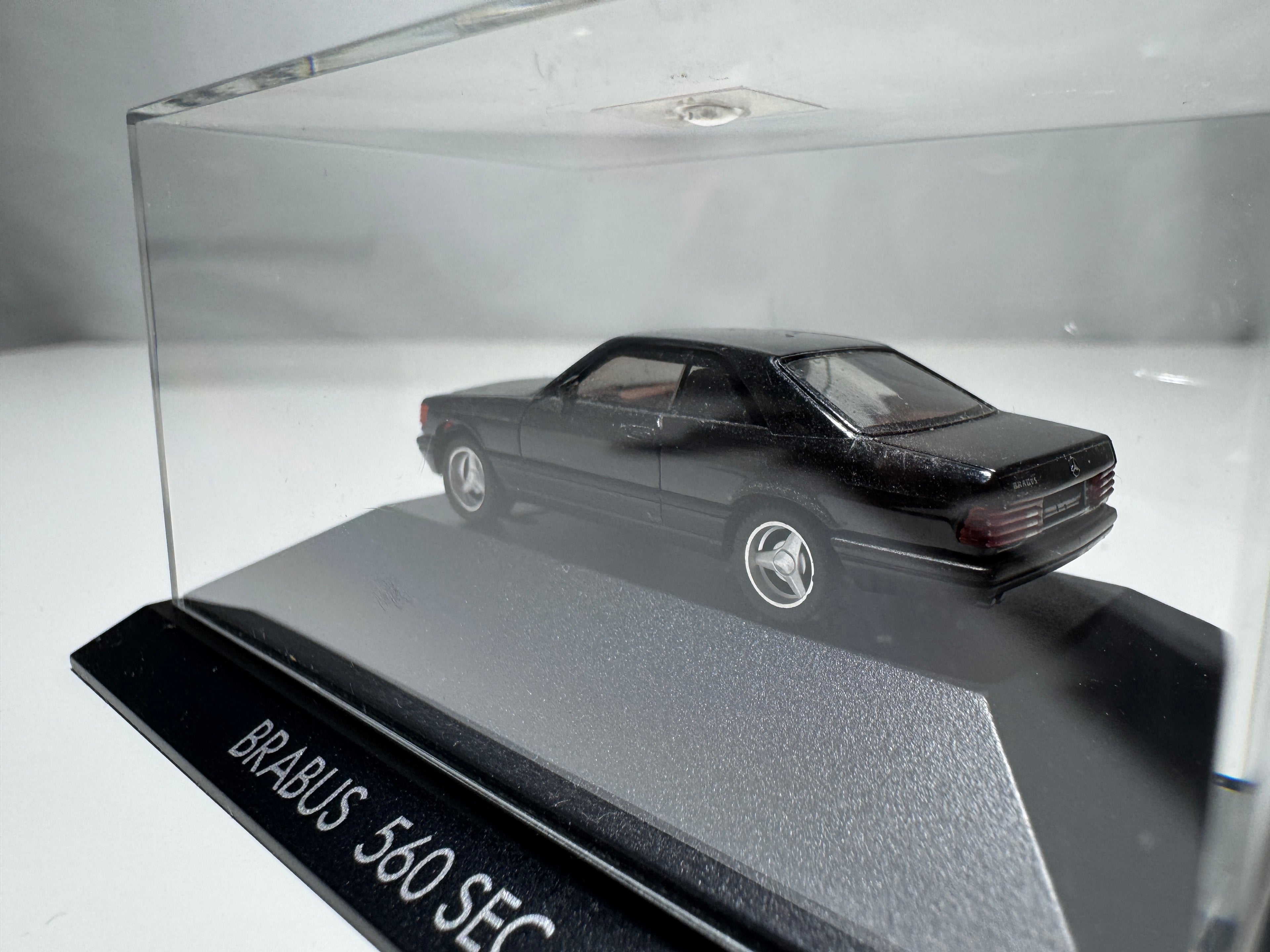 1:87 Herpa Private Collection Mercedes-Benz Brabus 560 SEC Schwarz OVP #421